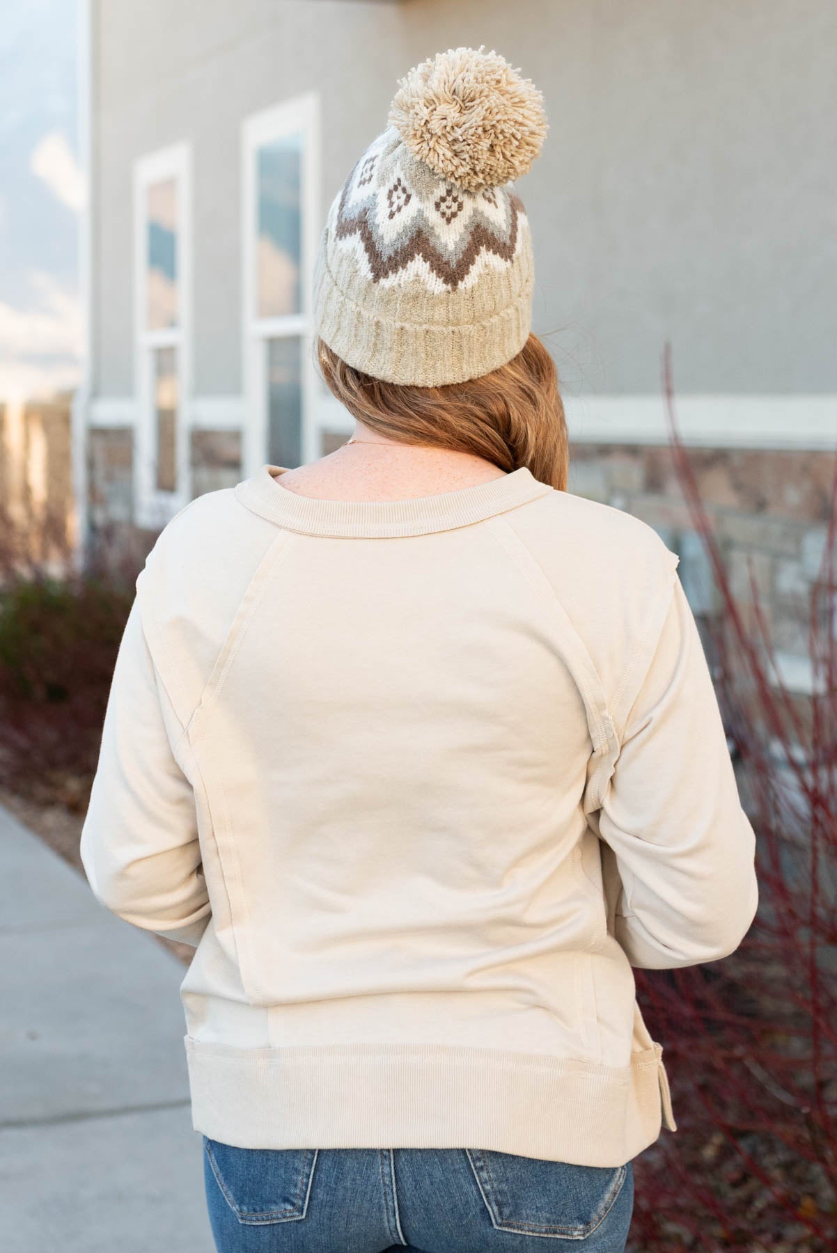 Corrie Taupe Pullover