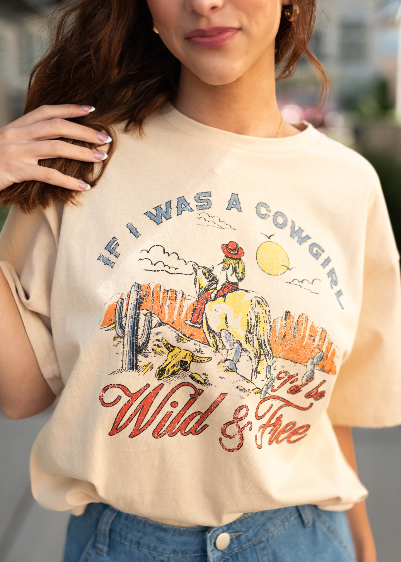 Cowgirl Sand Tee