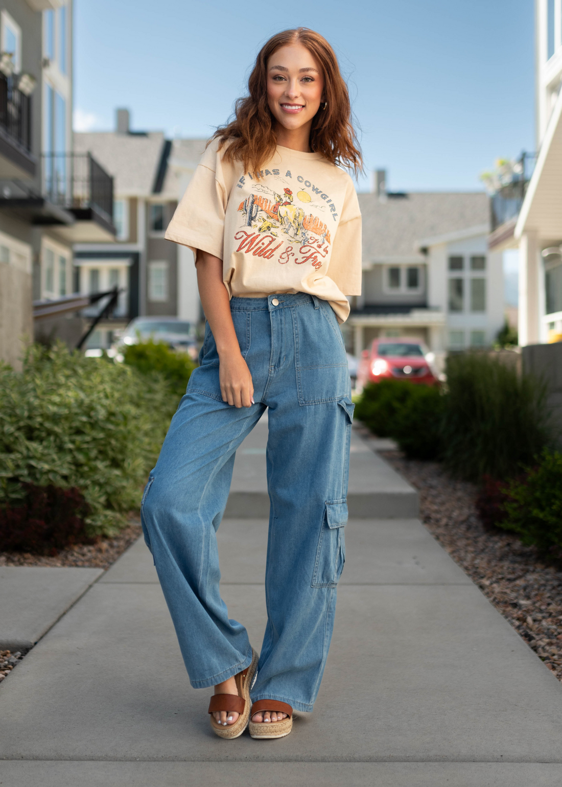 Cowgirl Sand Tee