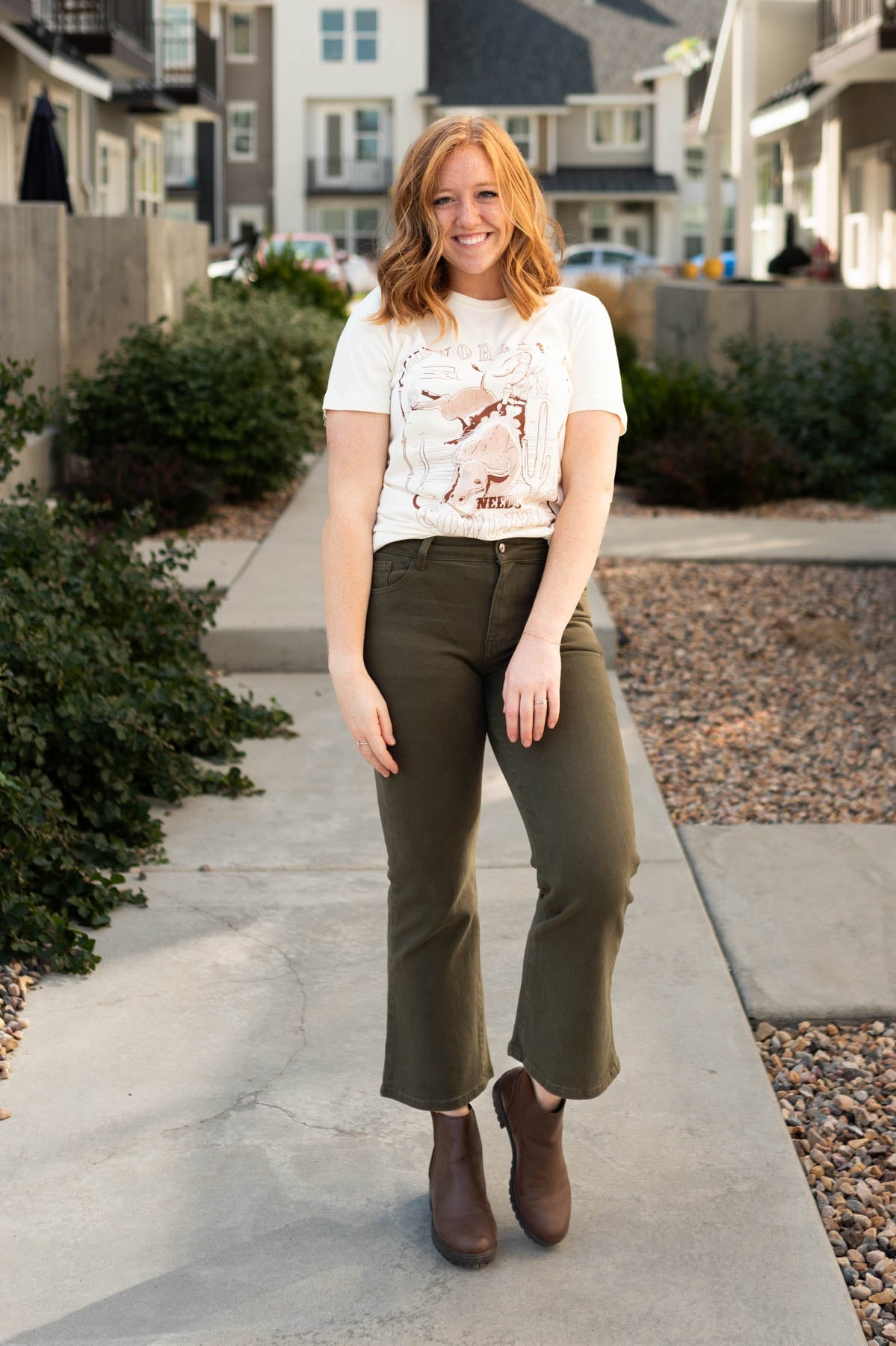 Cowgirls Cream Tee