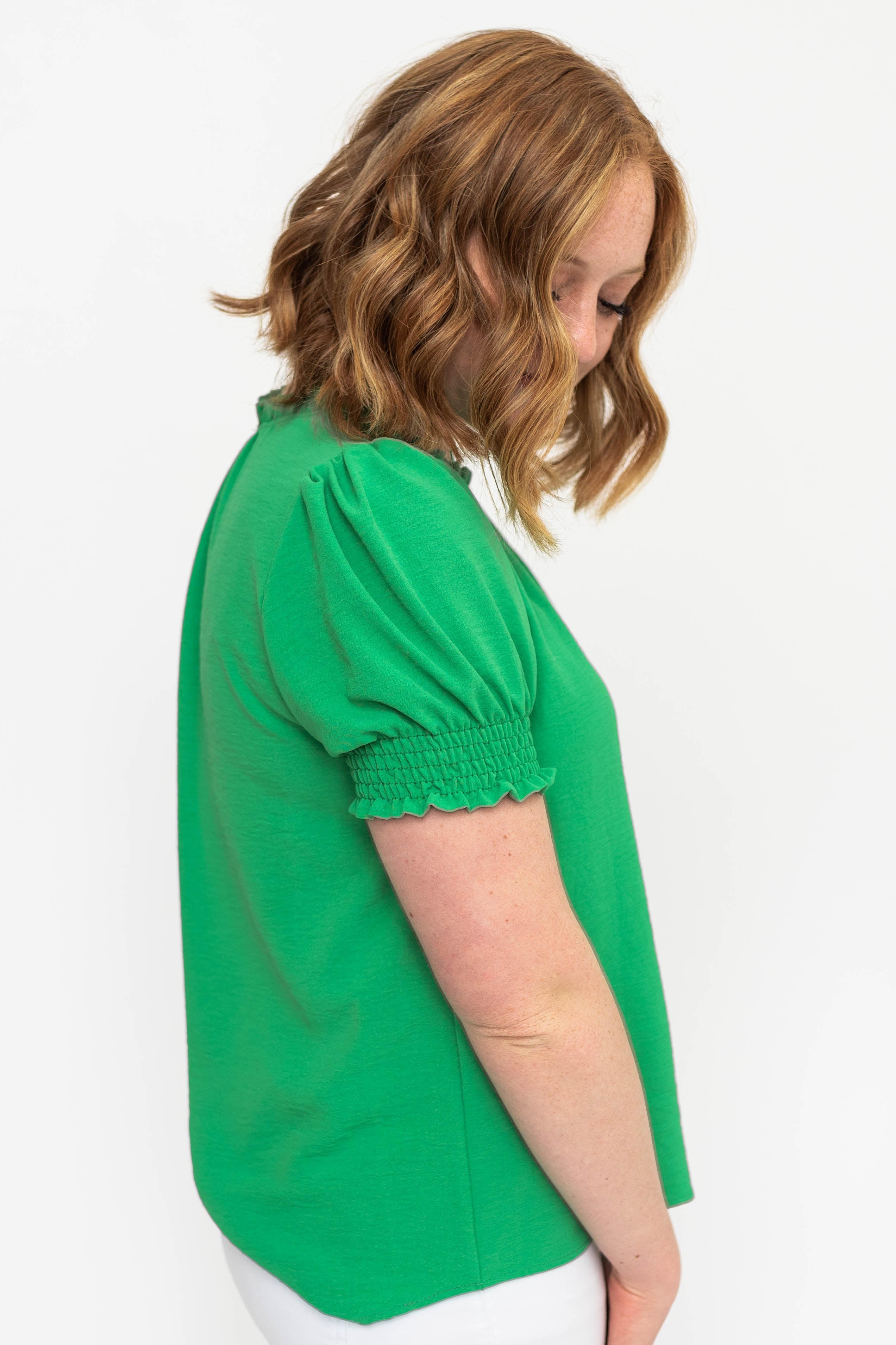 Cindi Kelly Green Top