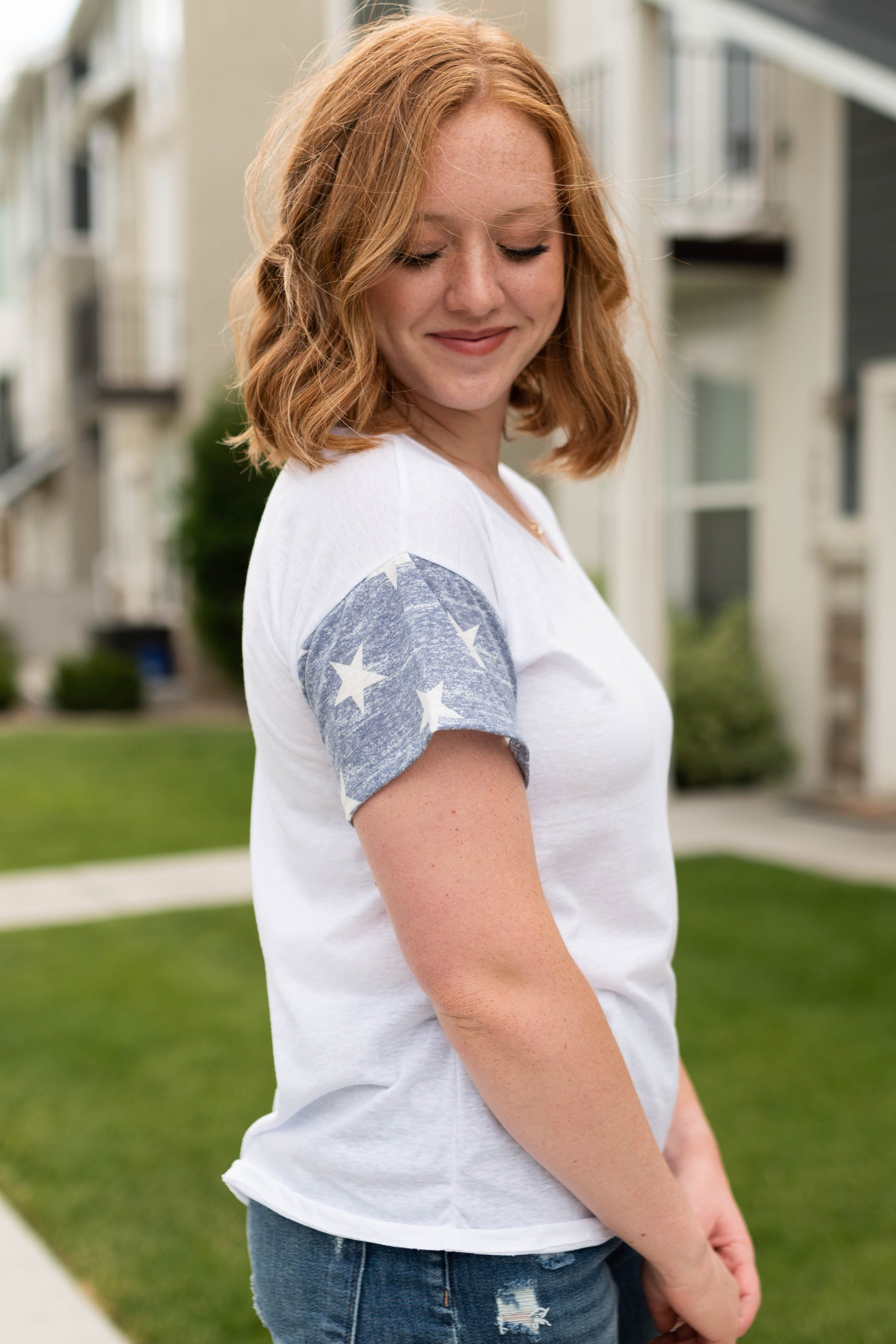 Liberty White Top