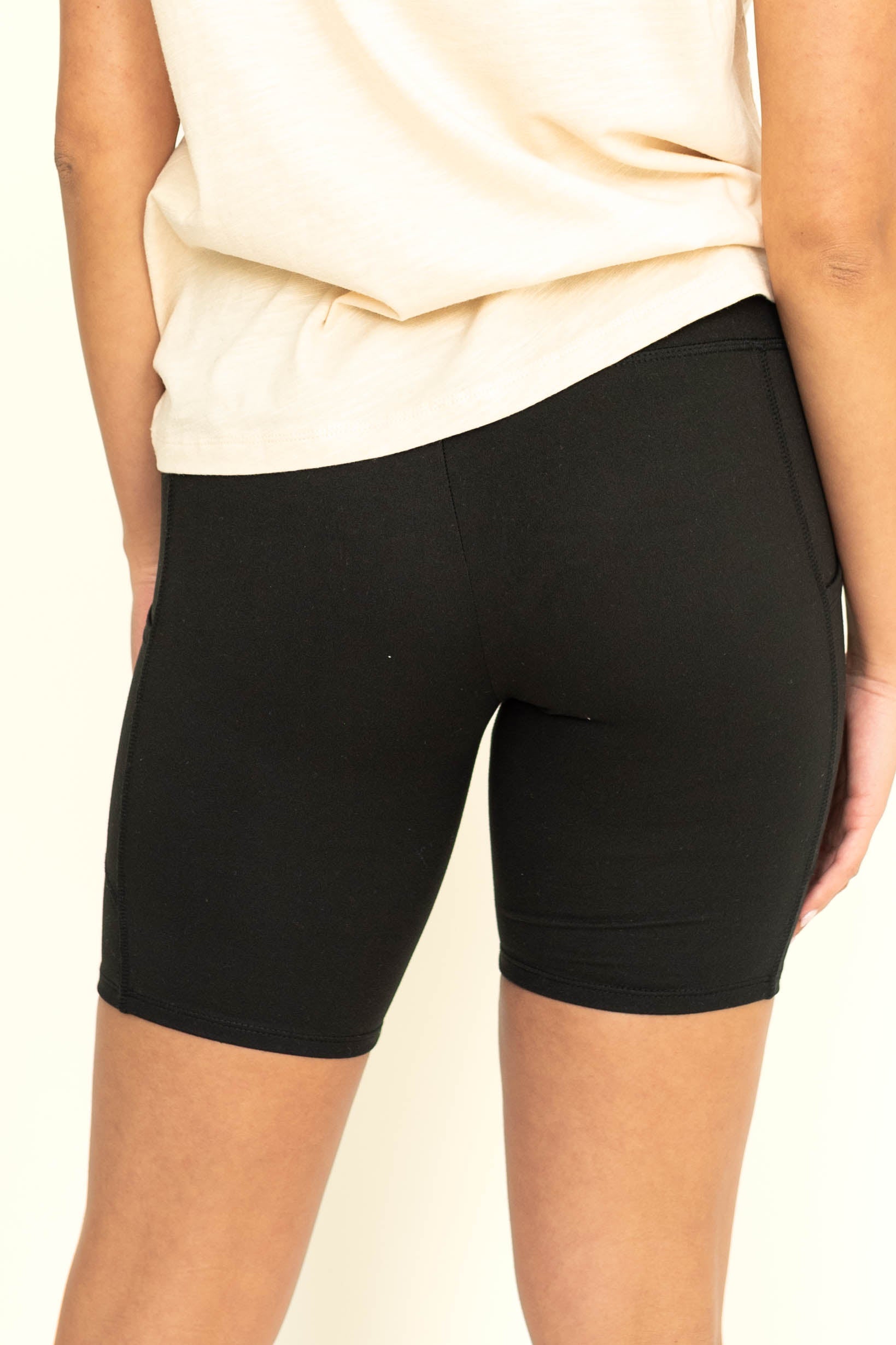 Kit Black Biker Shorts