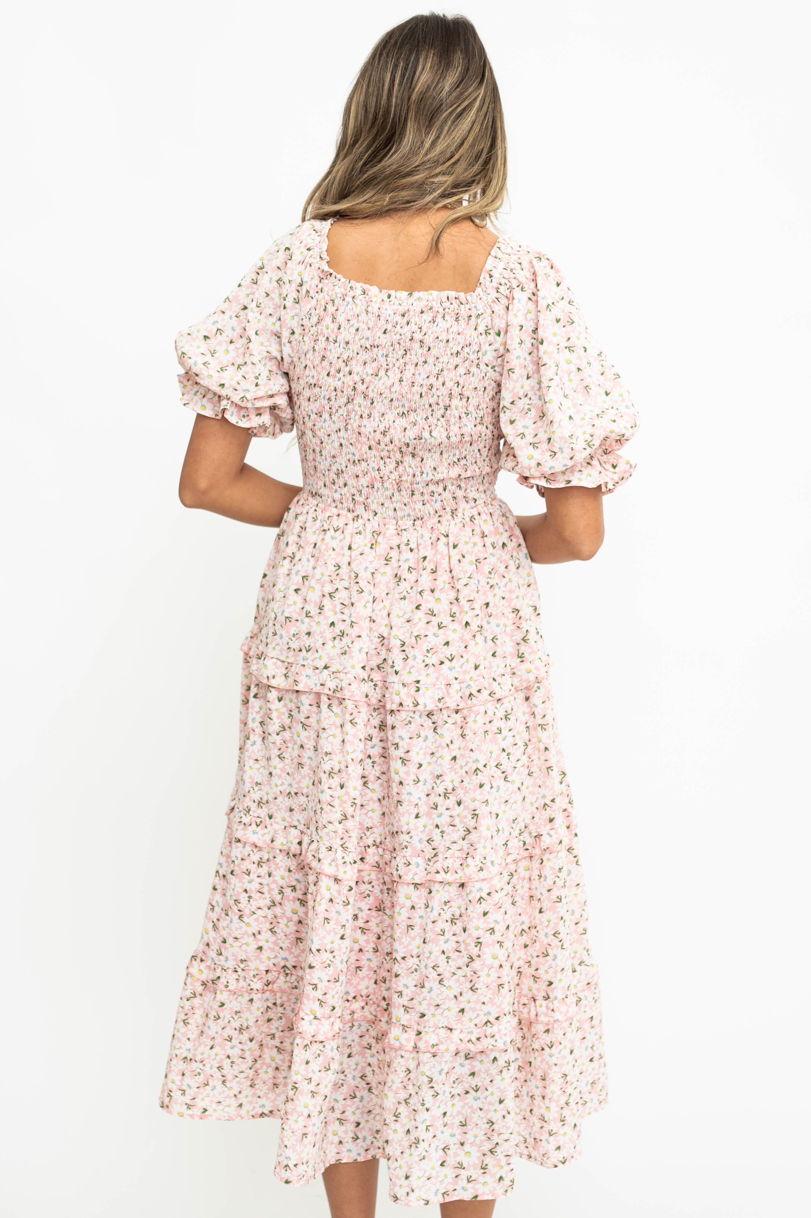 Kamari Pink Floral Dress