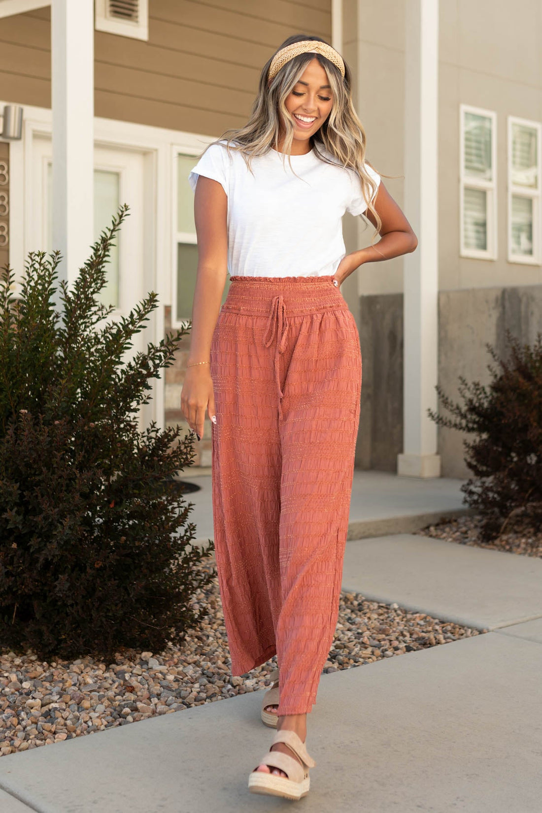 Damia Rust Pants