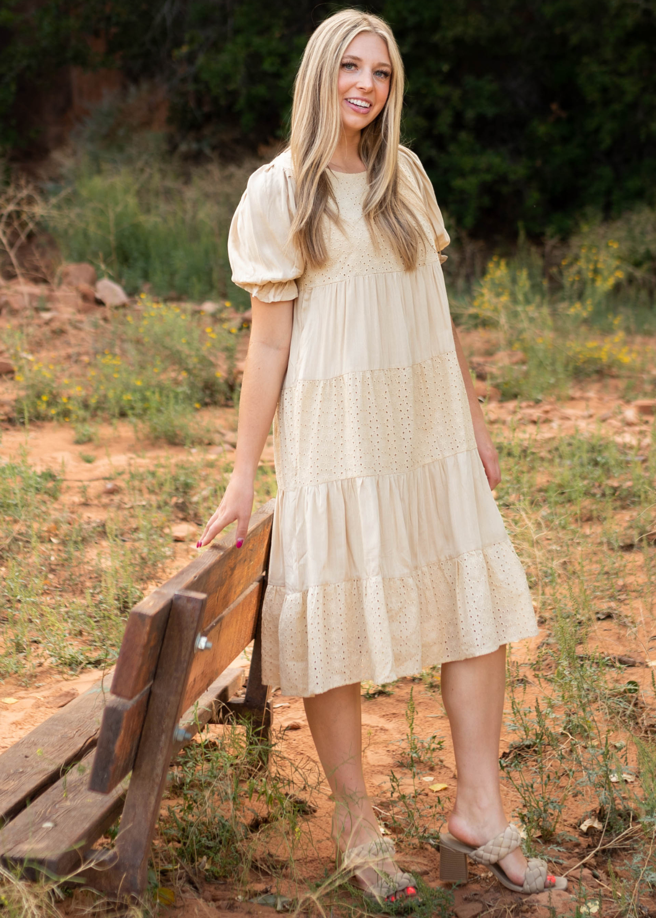 Dana Beige Dress