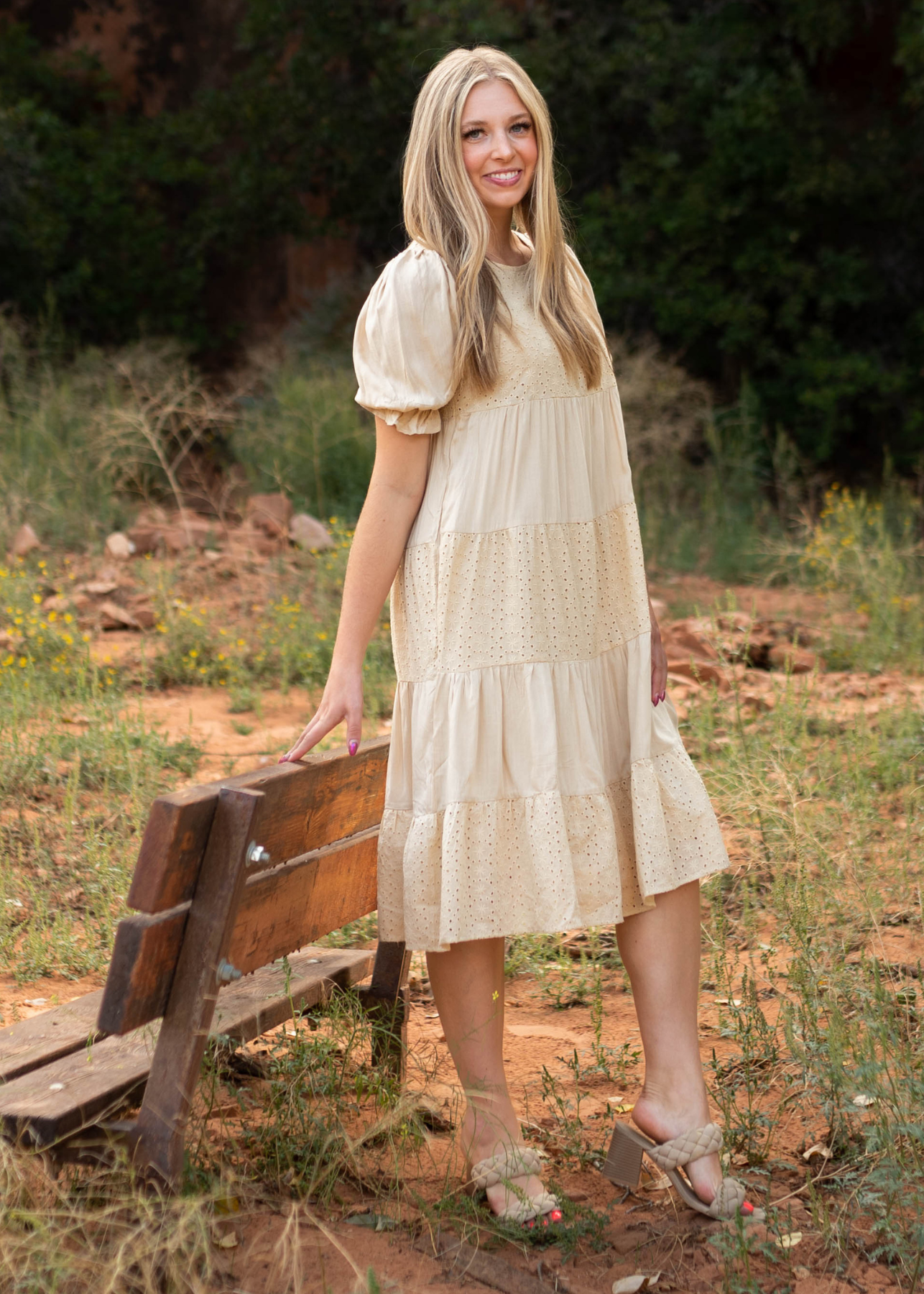 Dana Beige Dress