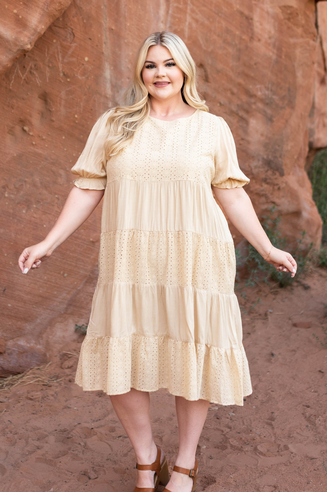 Dana Beige Dress