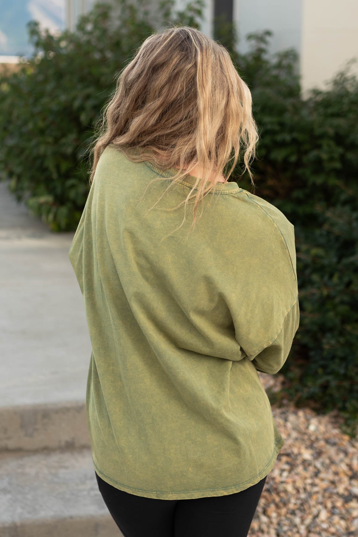 Dara Olive Pullover