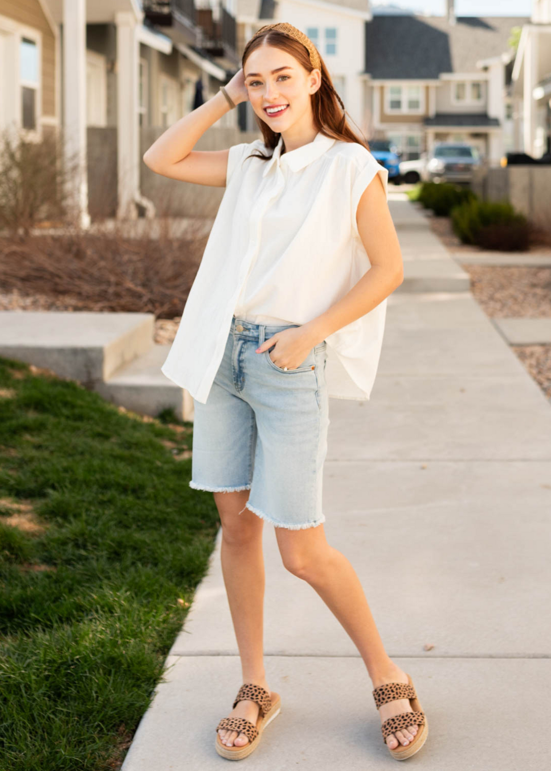 Deana Off White Blouse