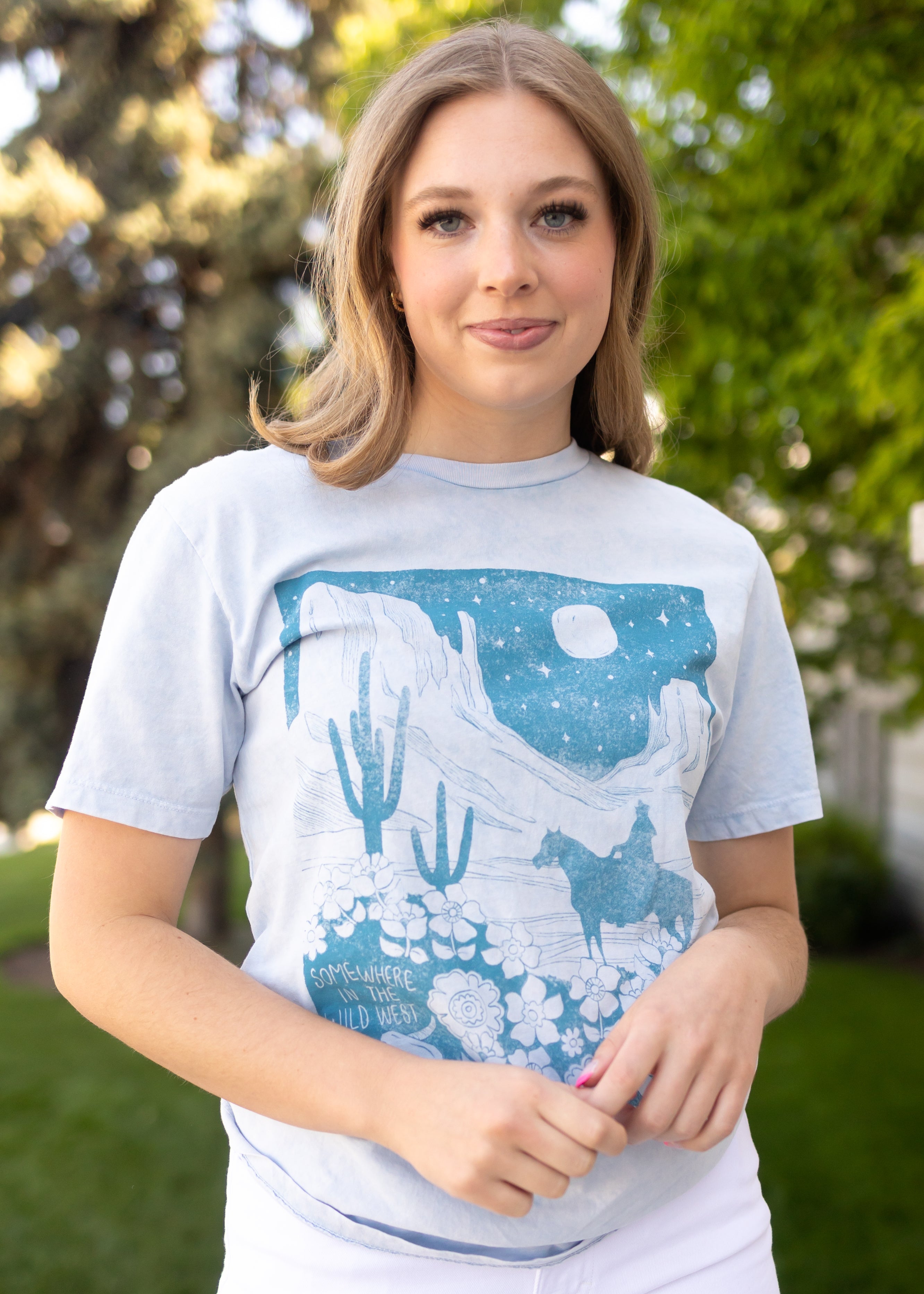 Desert Night Blue Tee