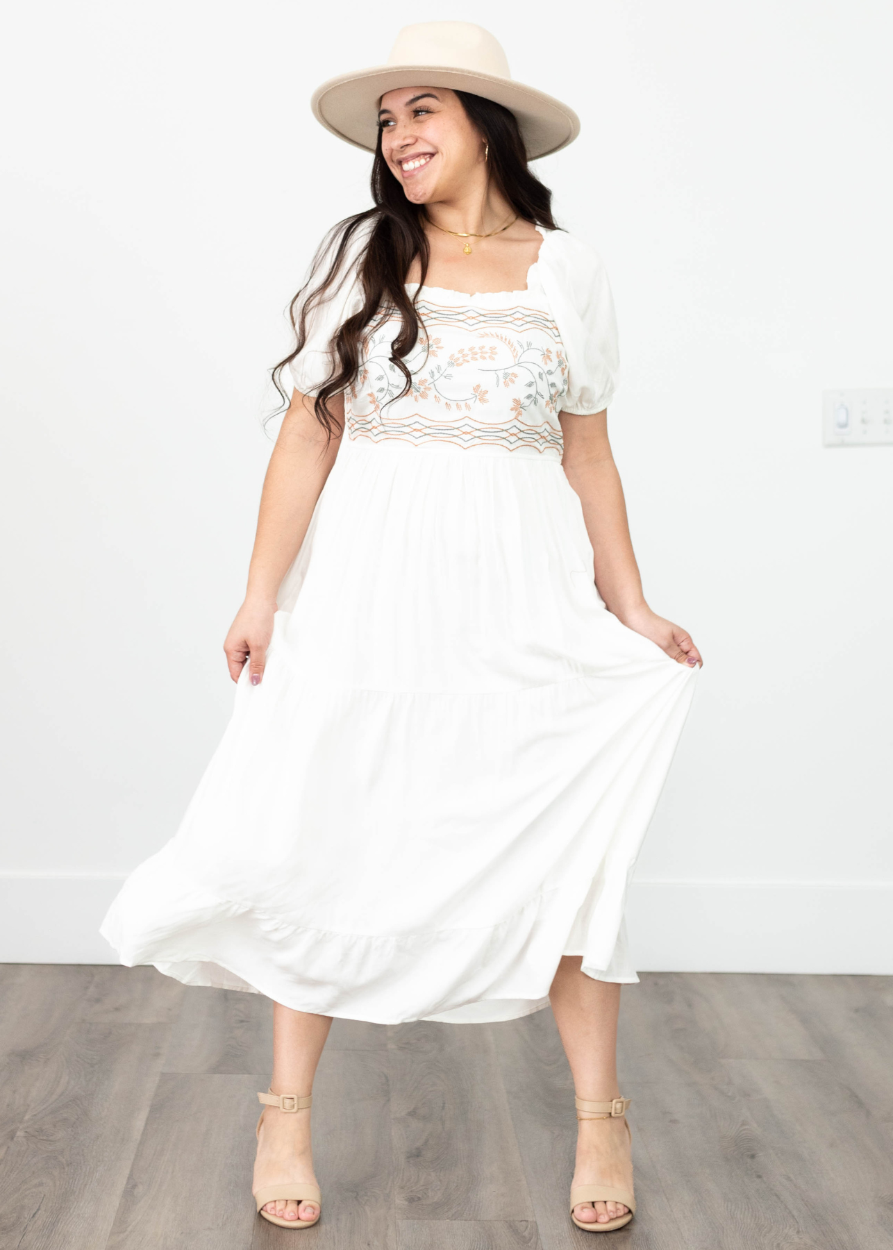 Desiree Ivory Dress