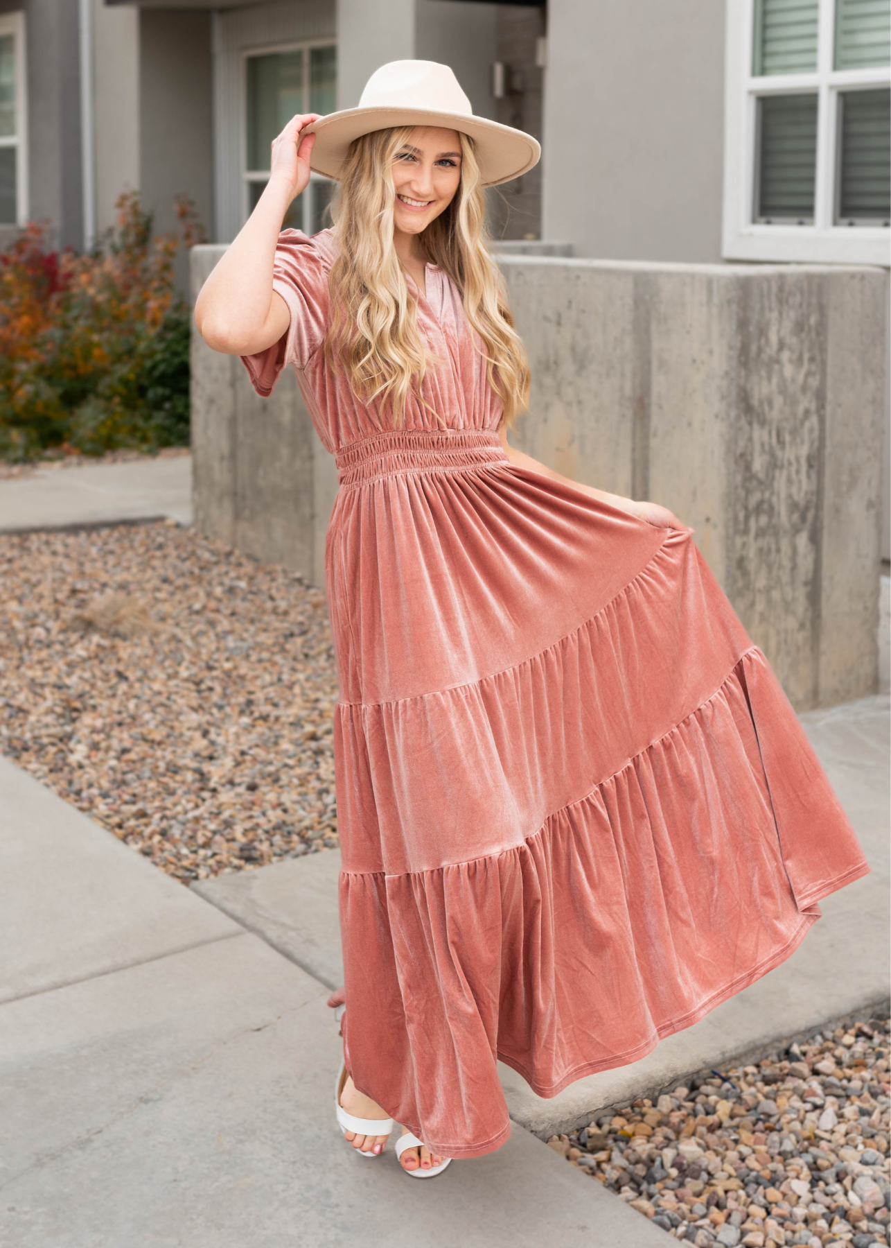 Destiny Blush Dress
