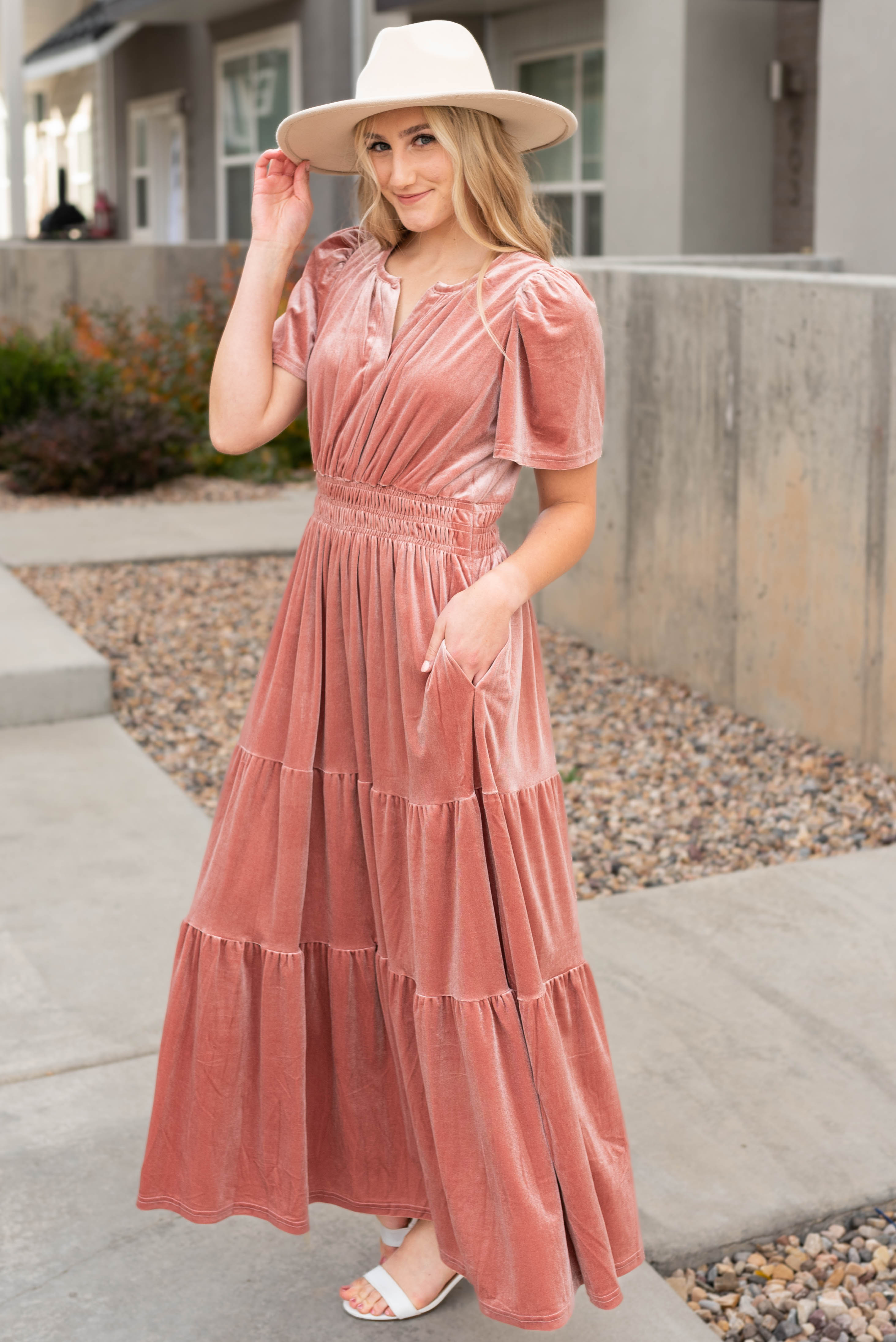 Destiny Blush Dress