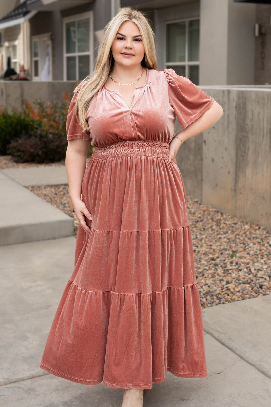 Destiny Blush Dress