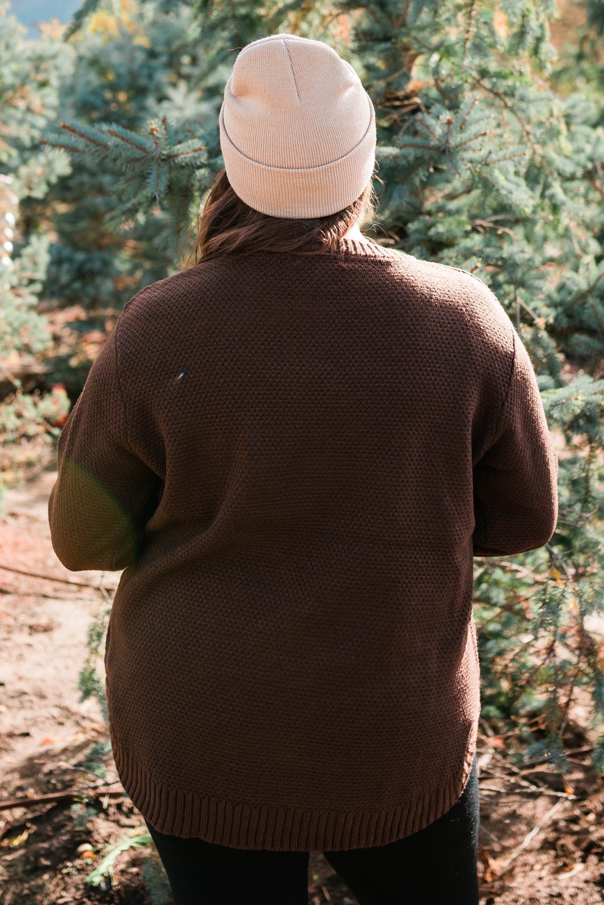 Devina Coffee Sweater