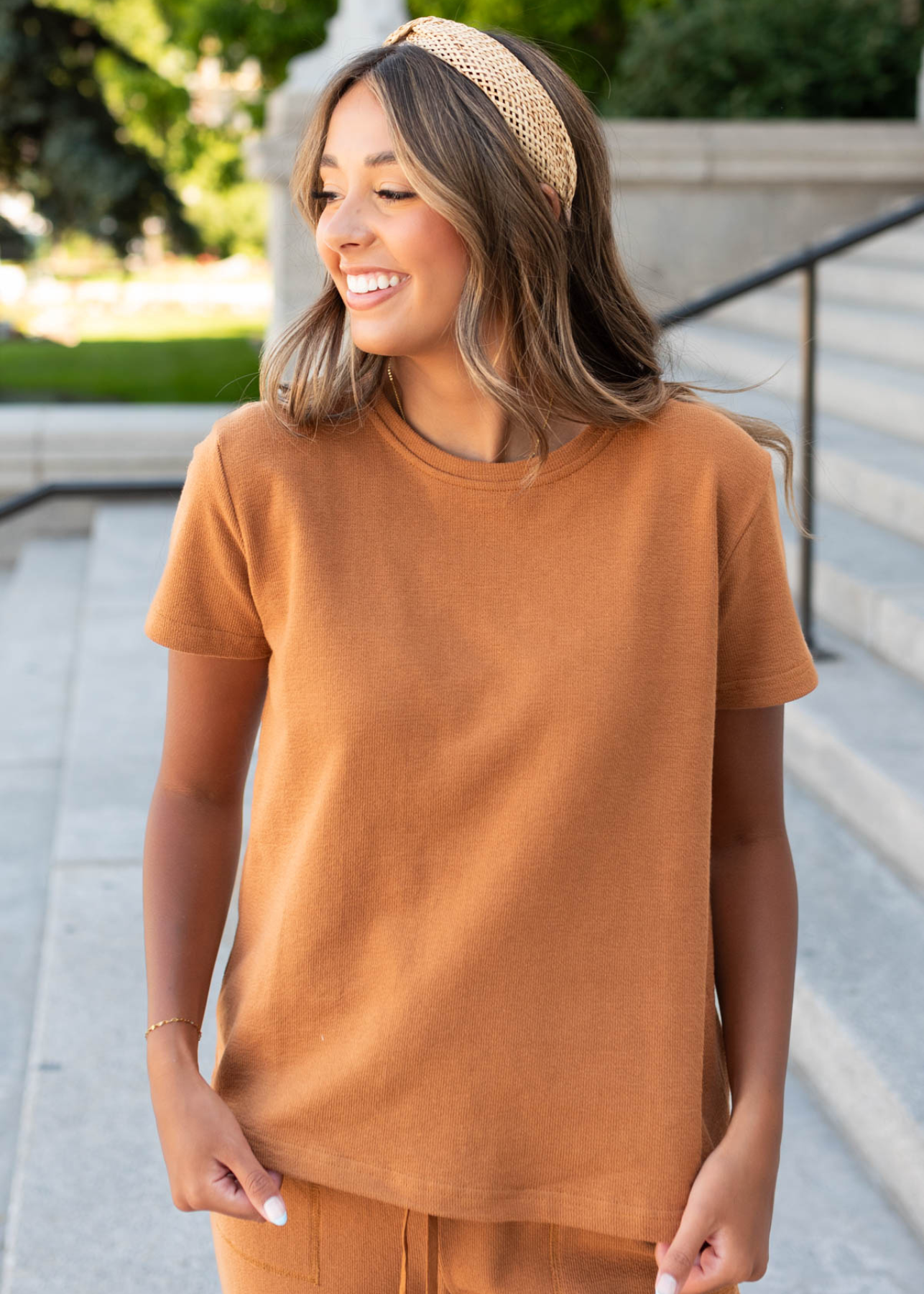 Donna Camel Top