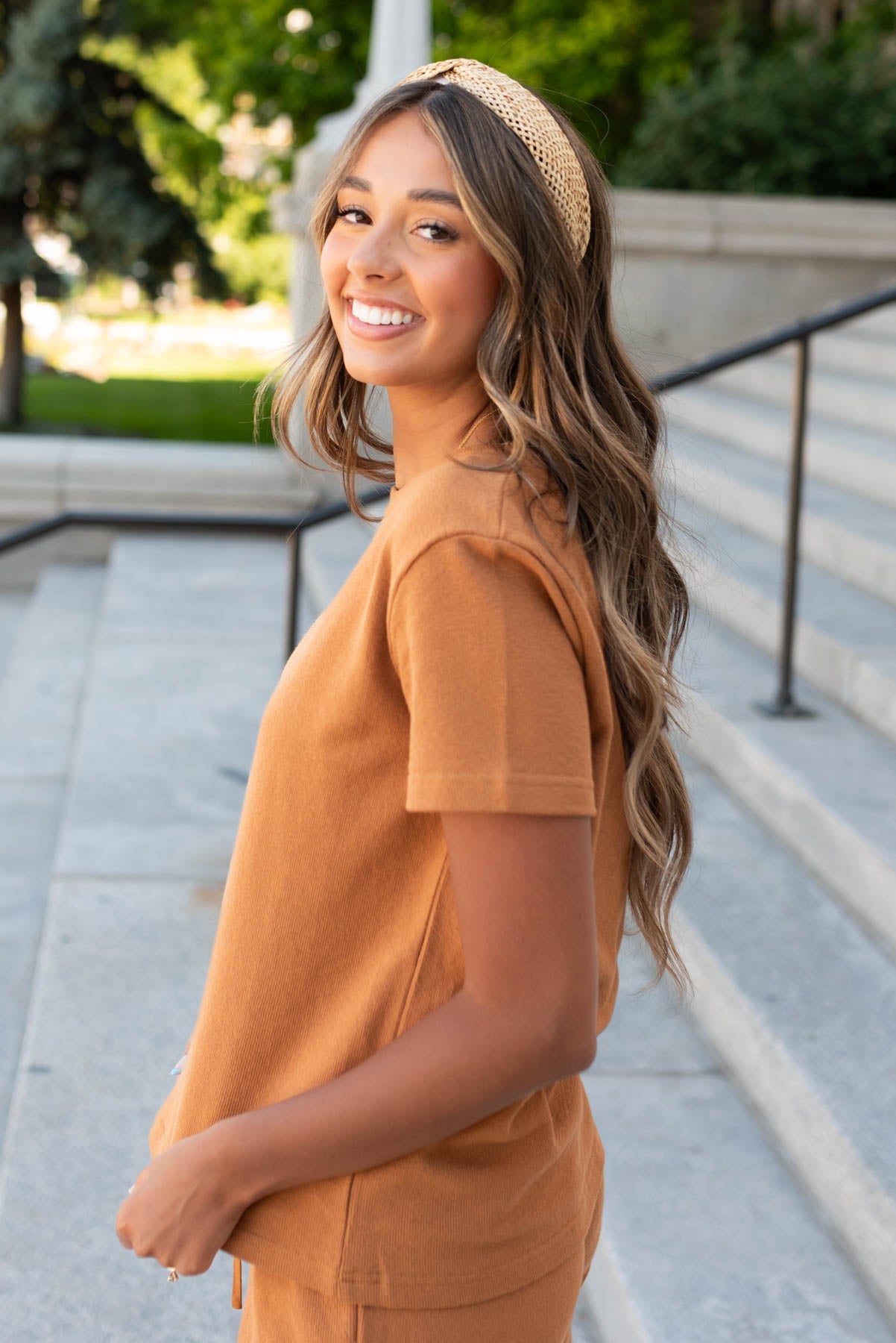 Donna Camel Top