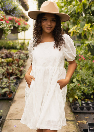 Eleanor White Dress