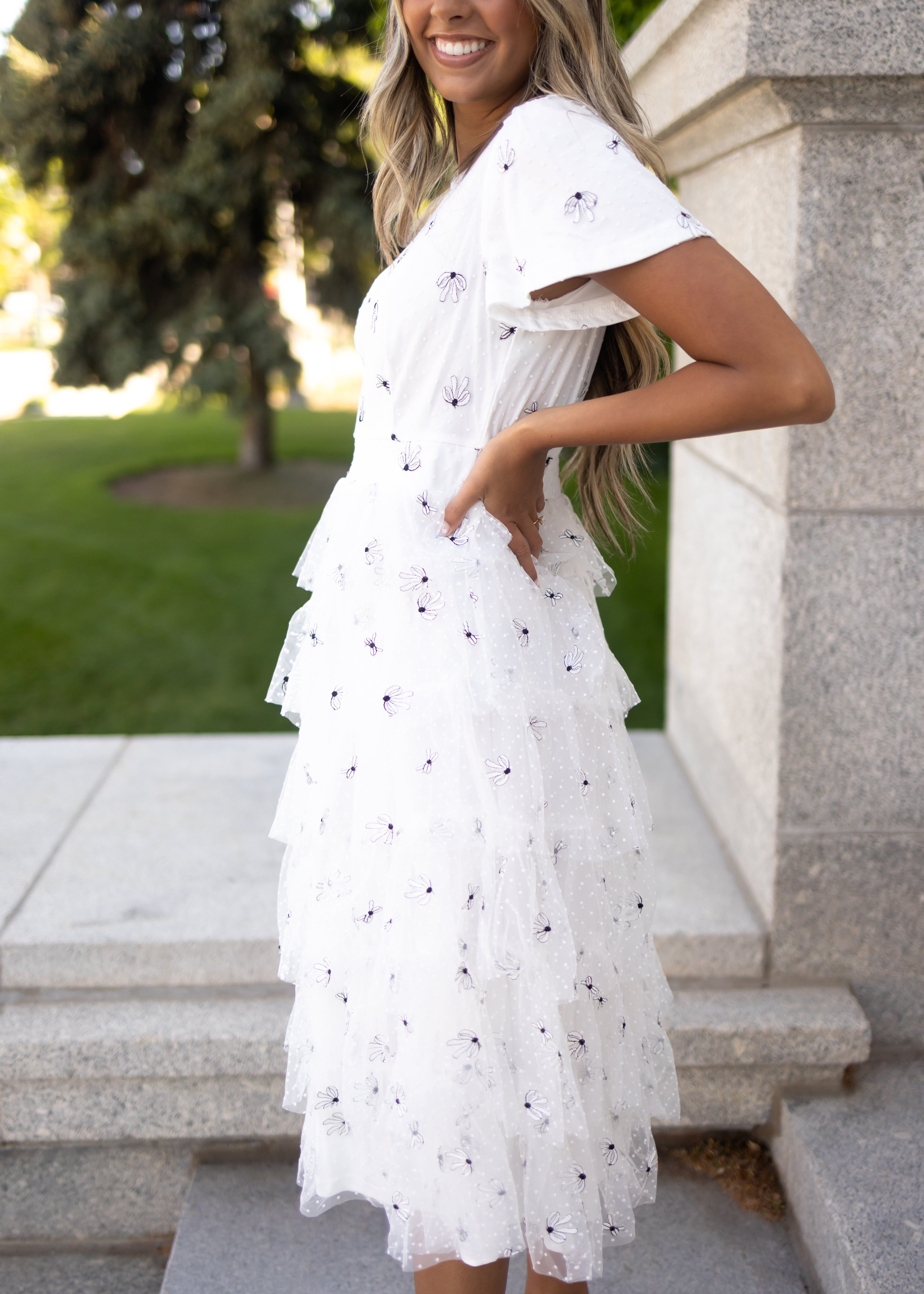 Ellie White Dress
