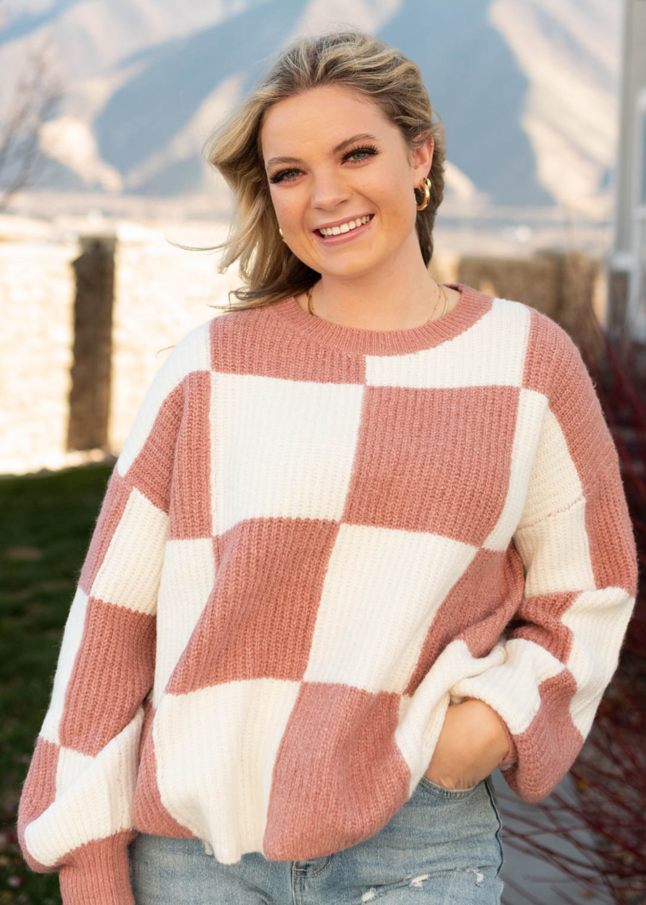 Elva Marsala Sweater