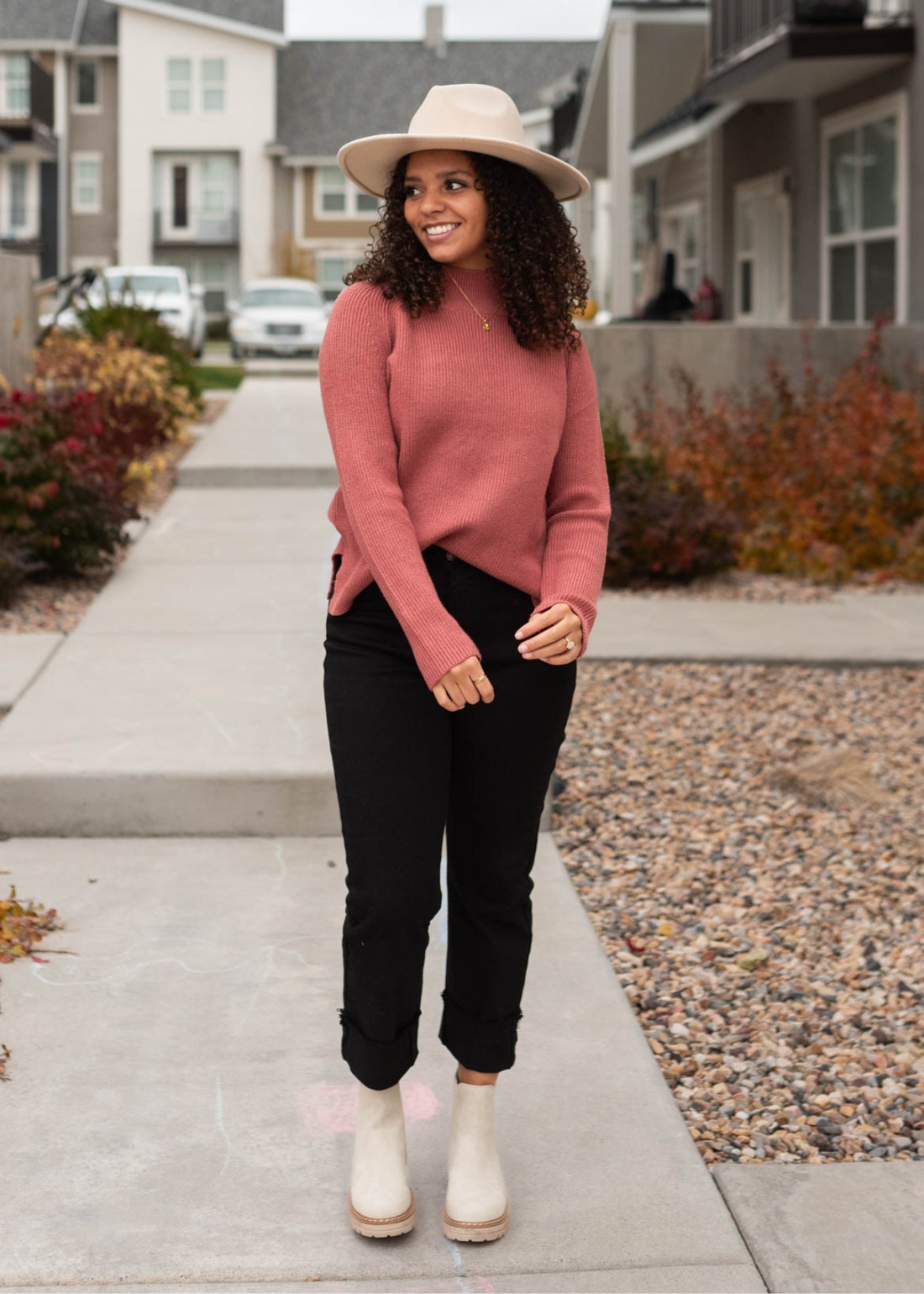 Elvie Marsala Sweater