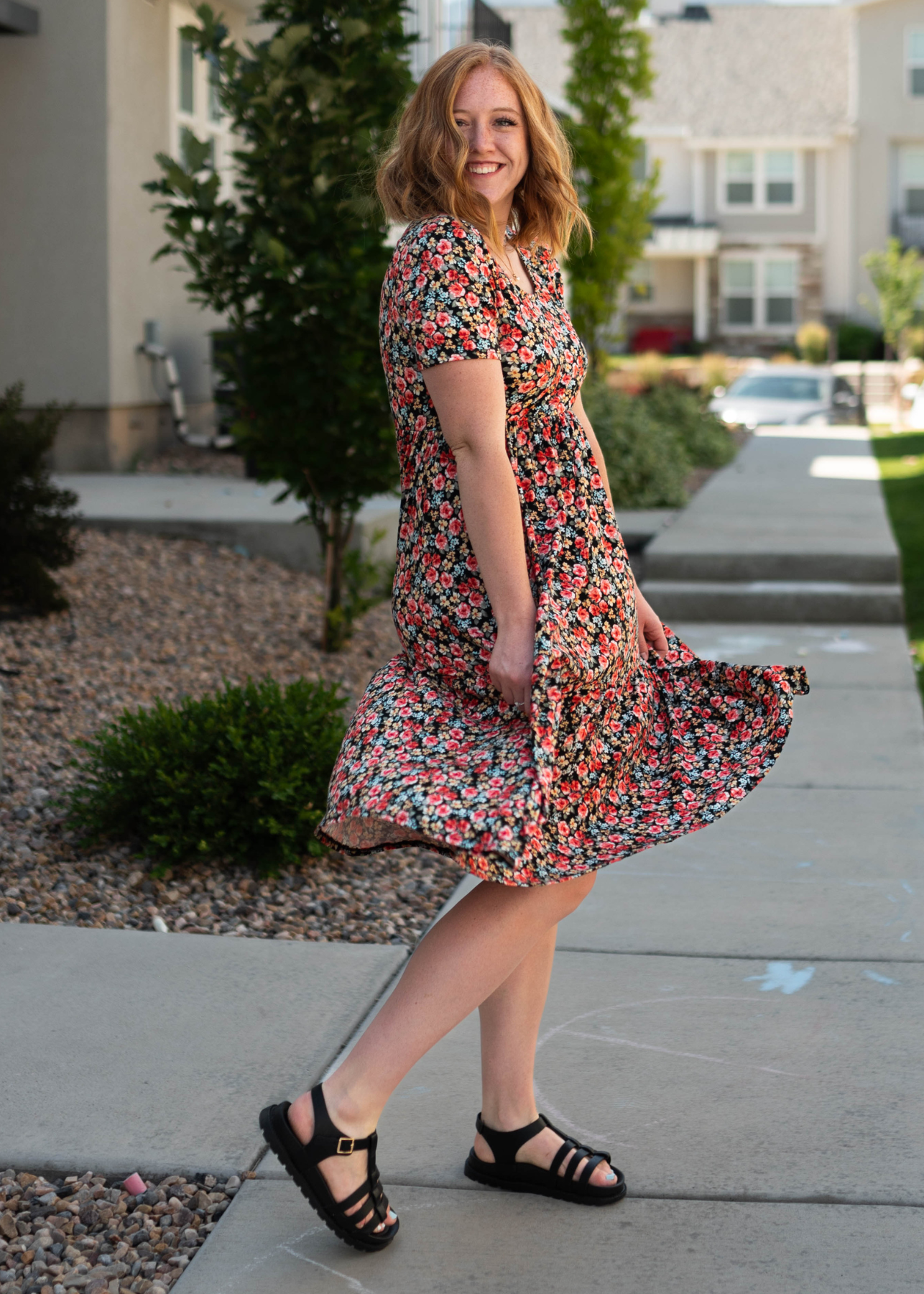 Elyssa Black Dress