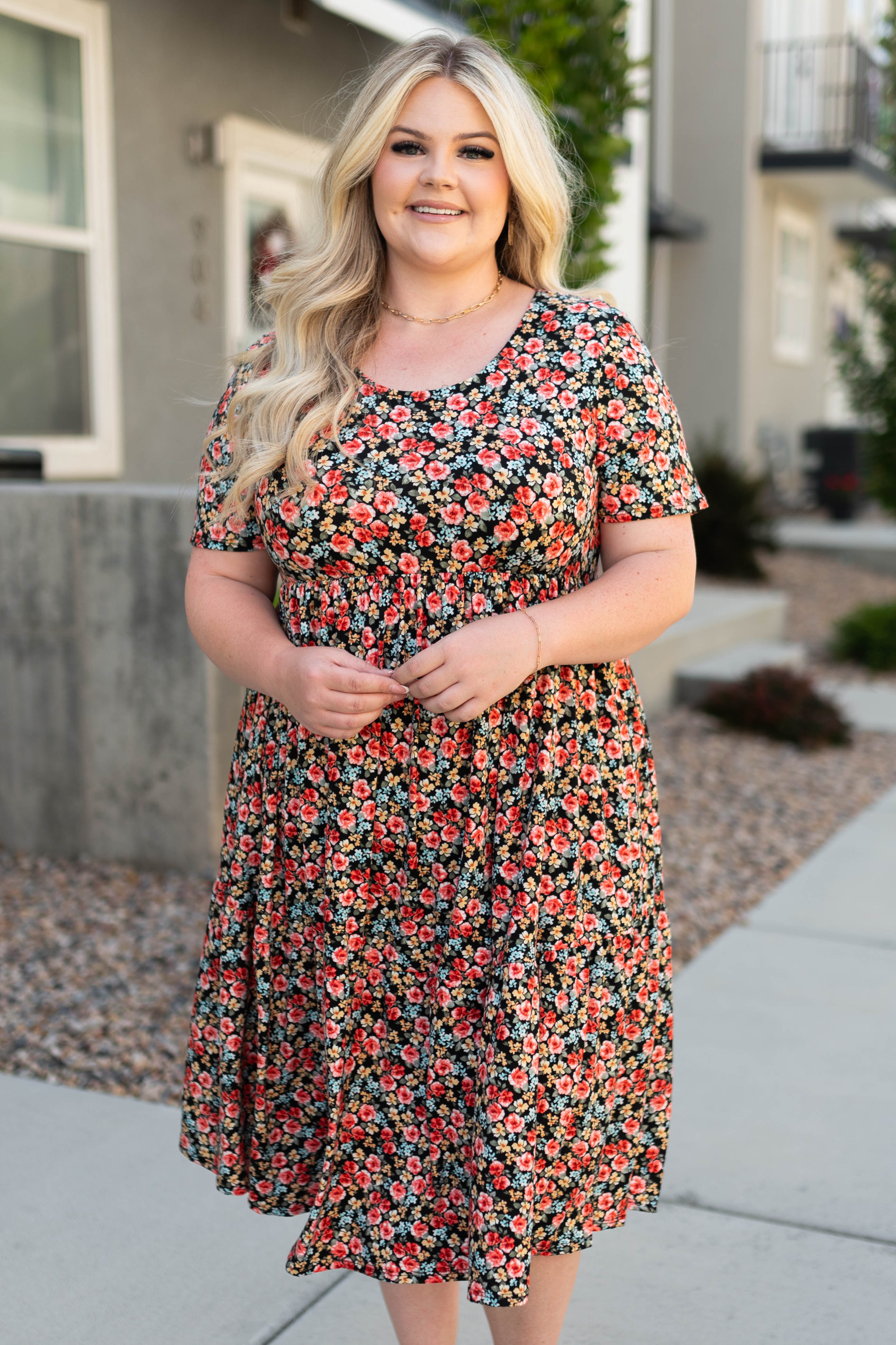 Elyssa Black Dress