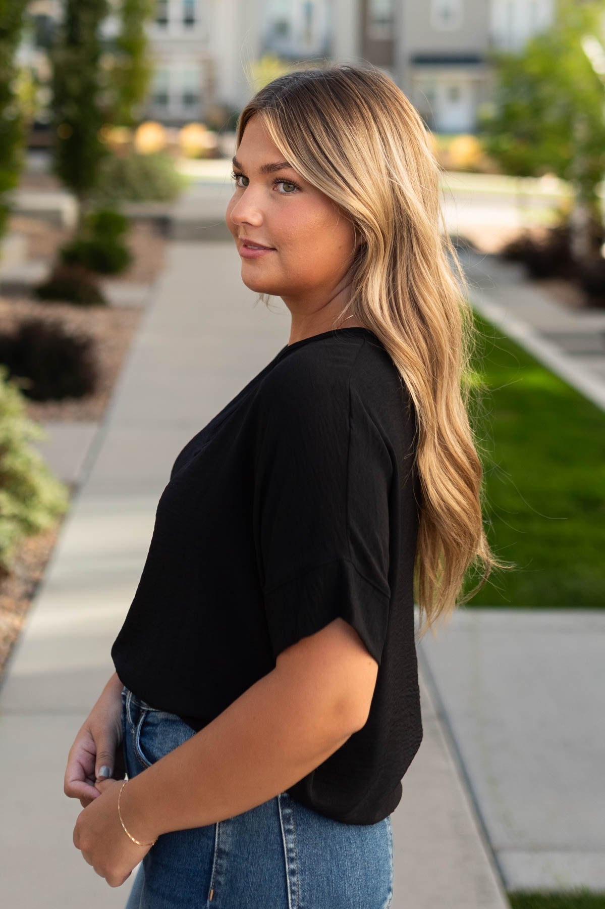 Ember Black Top