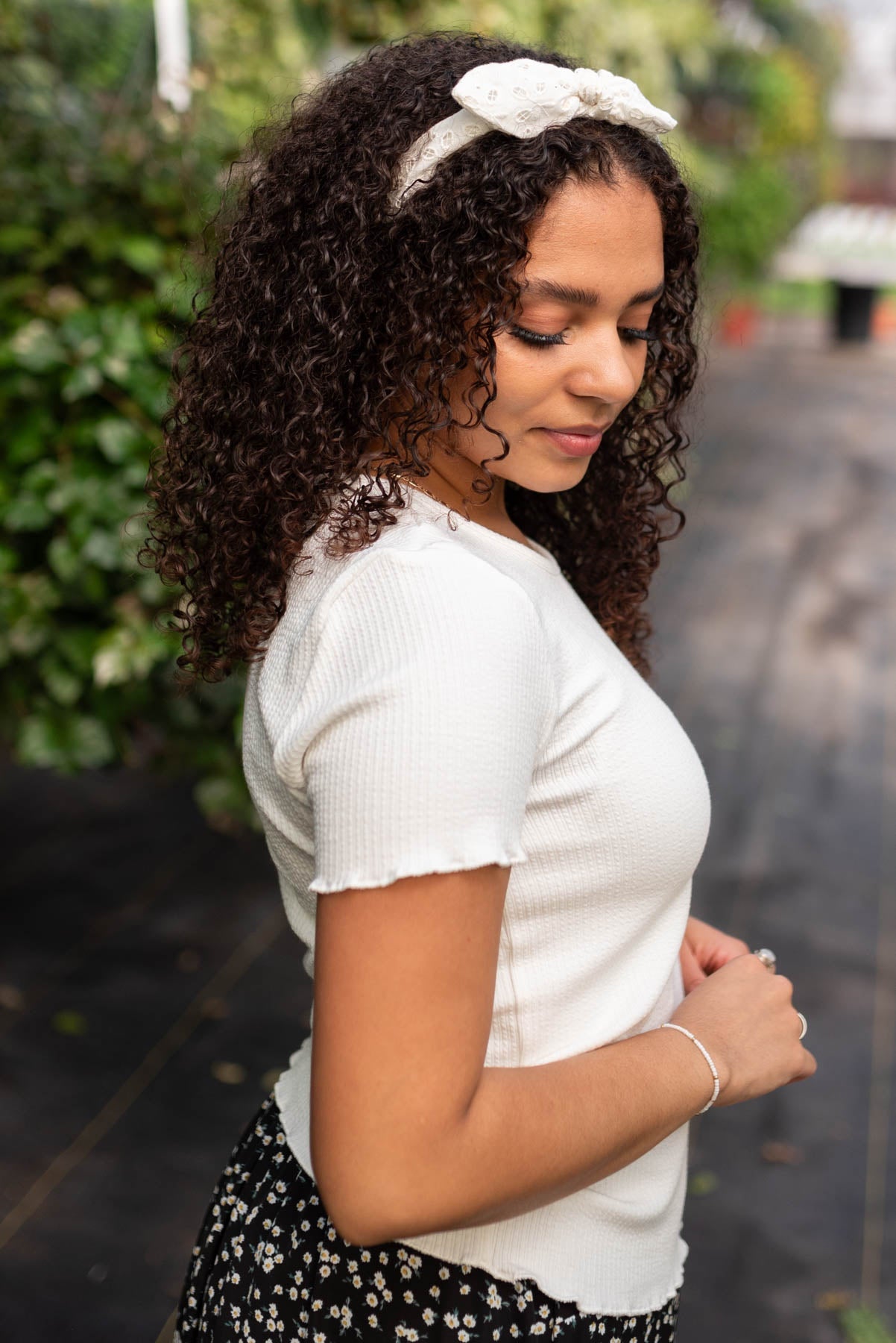 Ember Off White Top