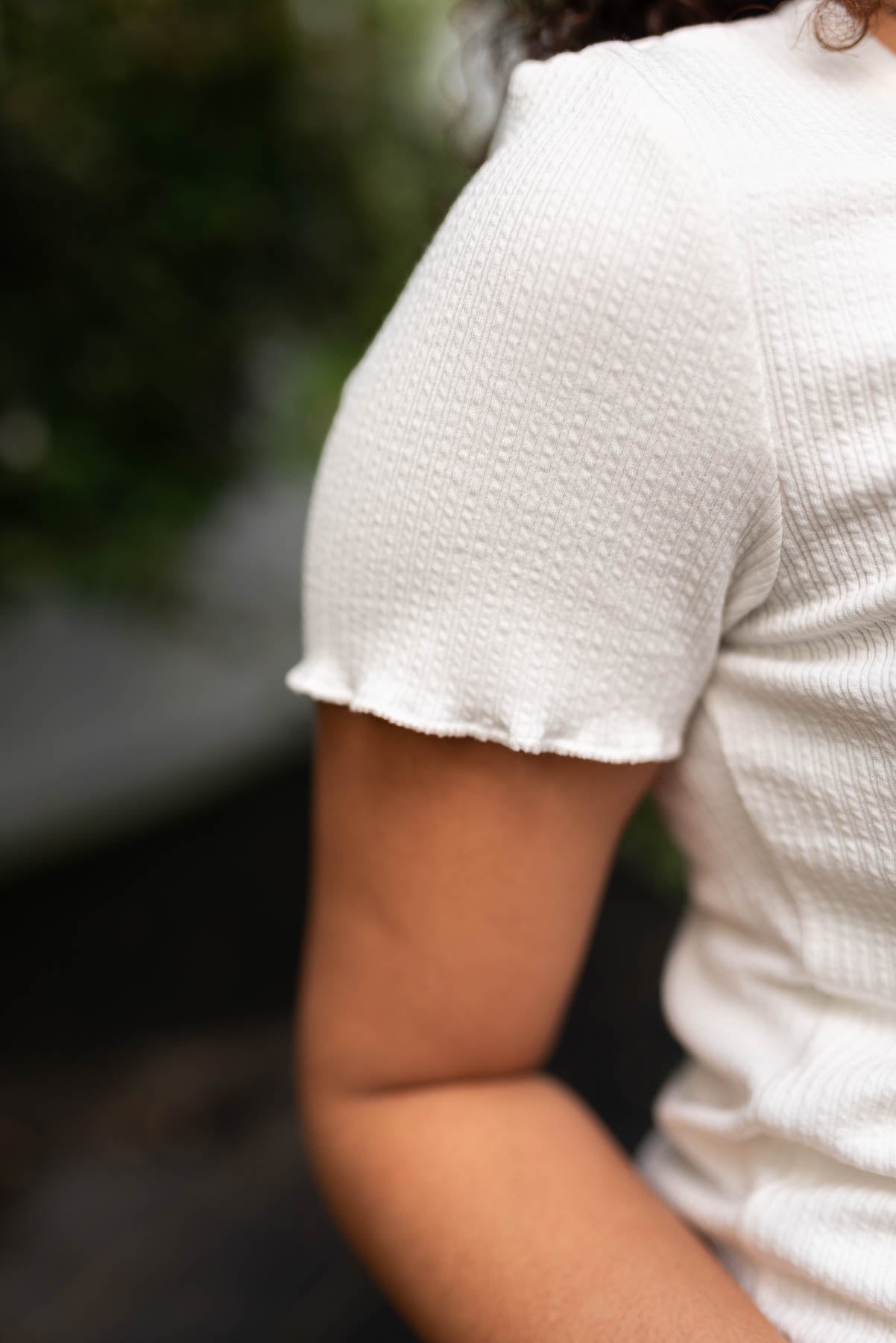 Ember Off White Top