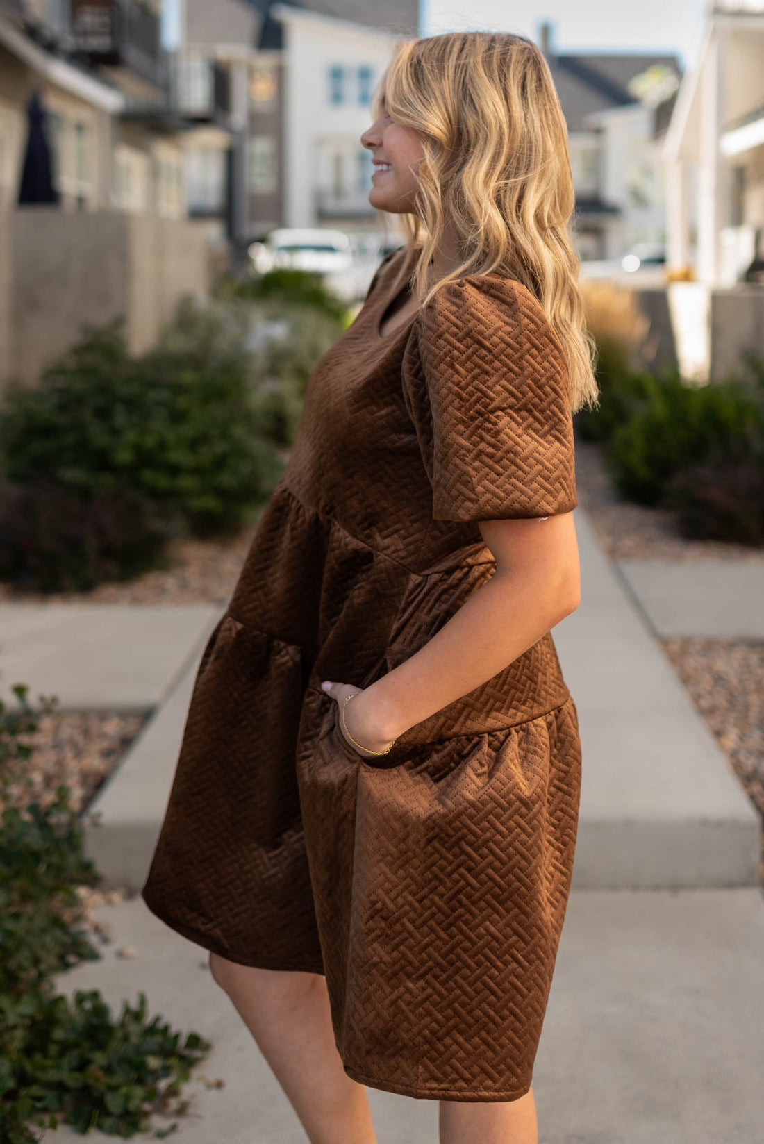 Emmy Chocolate Dress