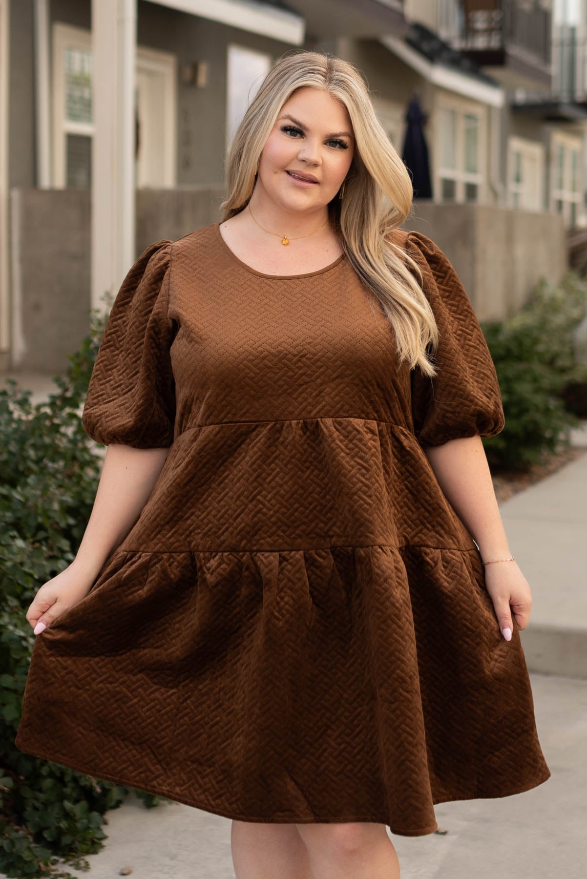 Emmy Chocolate Dress