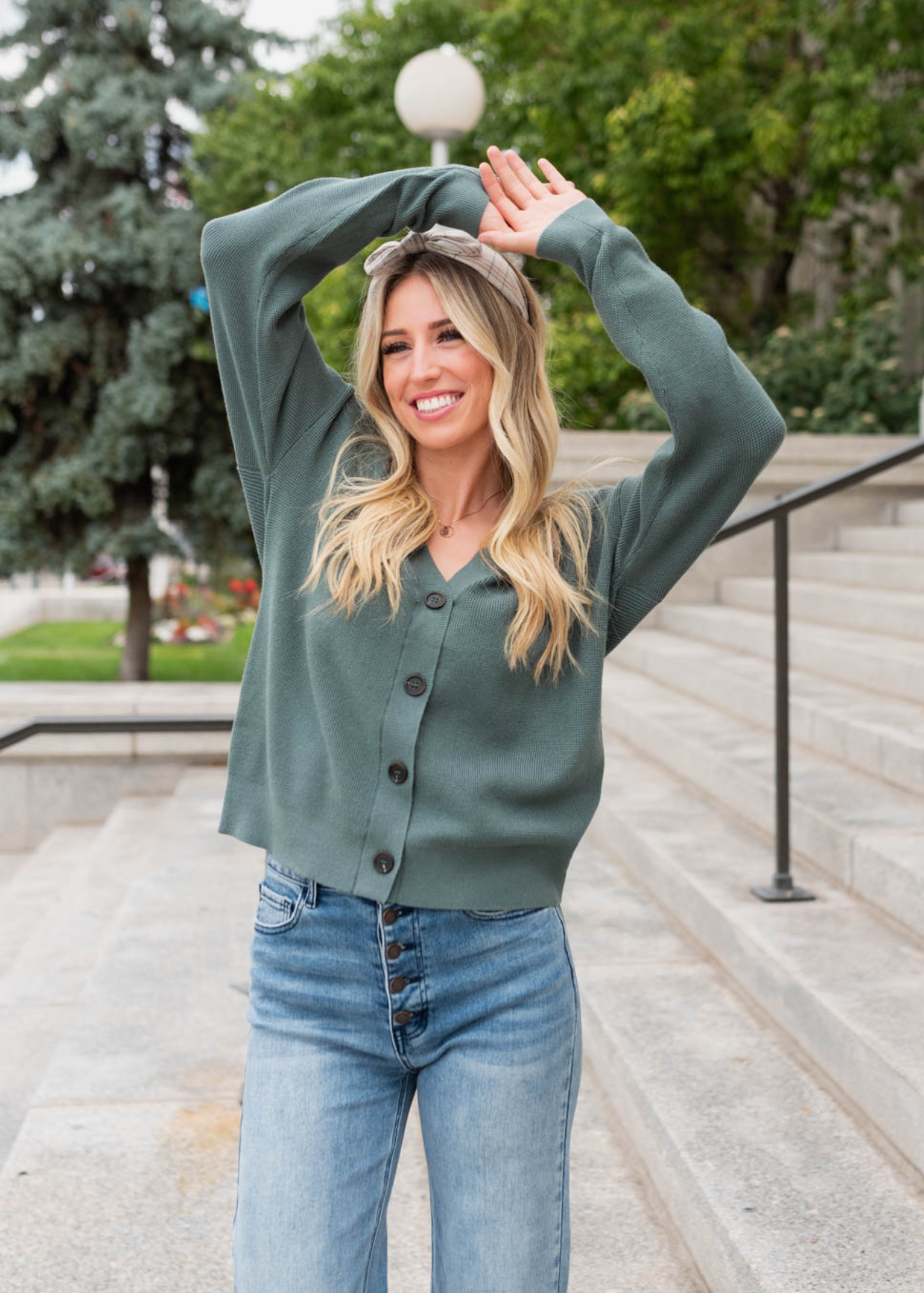 Emmy Jade Button Down Cardigan