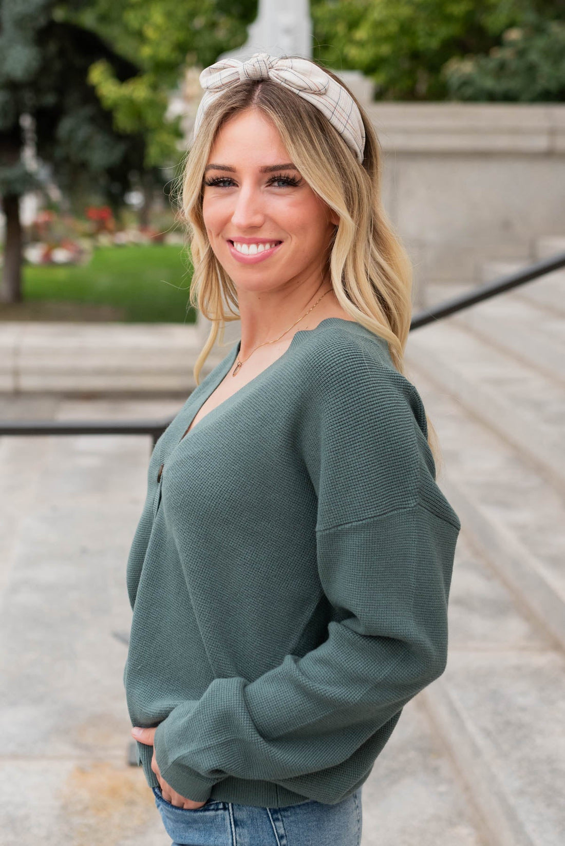 Emmy Jade Button Down Cardigan