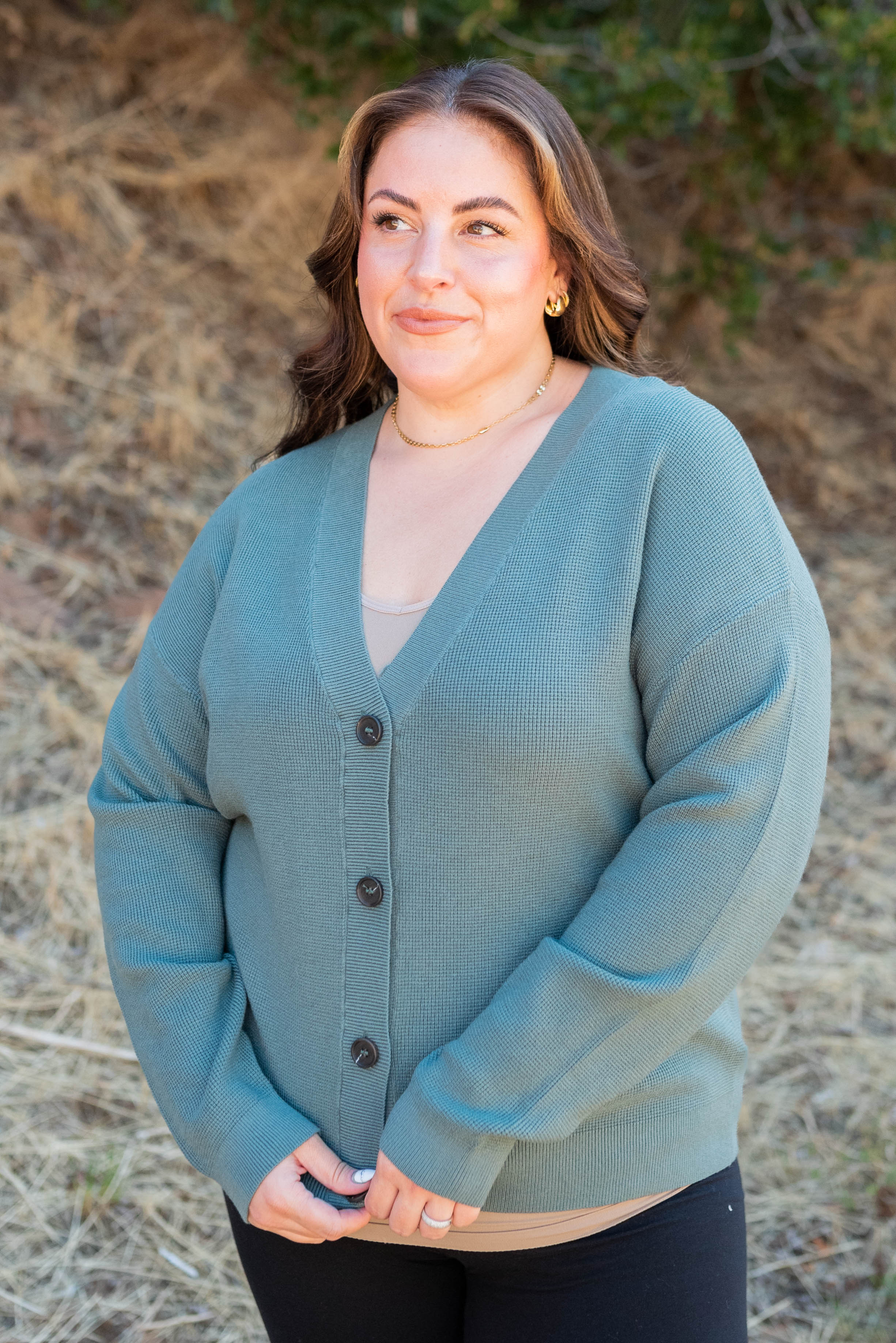 Emmy Jade Button Down Cardigan