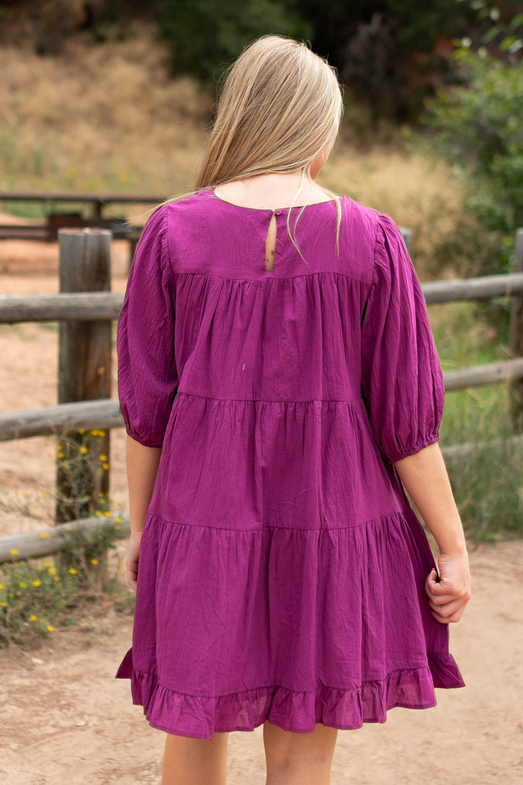 Evelyn Berry Dress