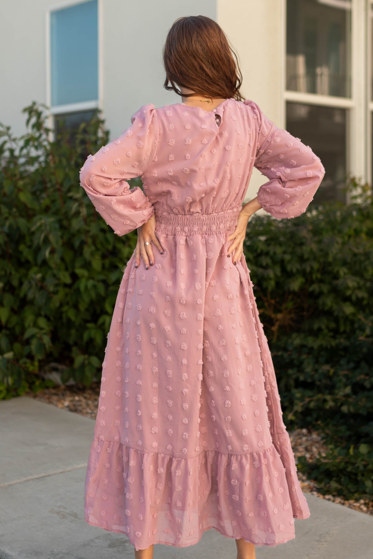 Evie Mauve Dress