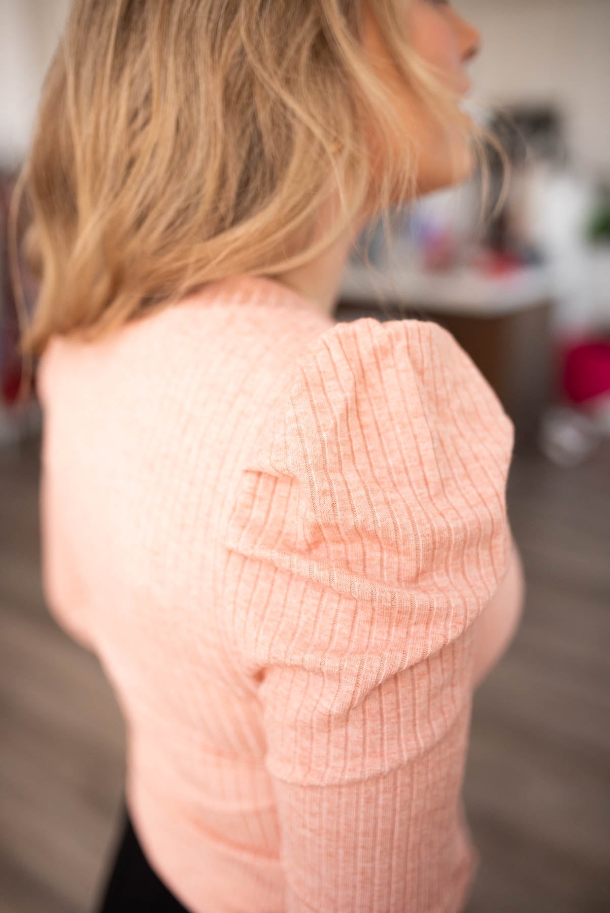 Fae Rose Puff Sleeve Top