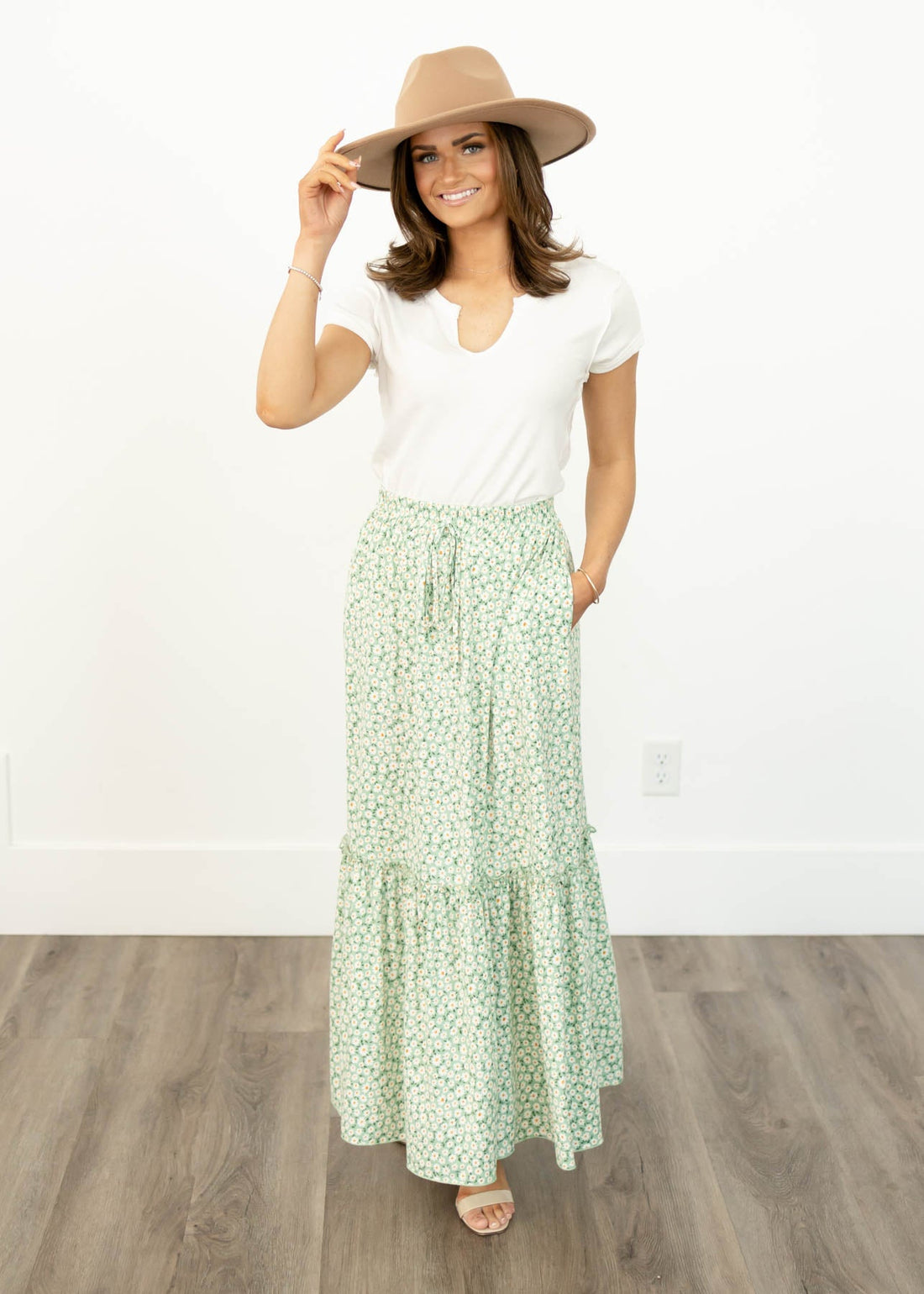 Mamie White Top