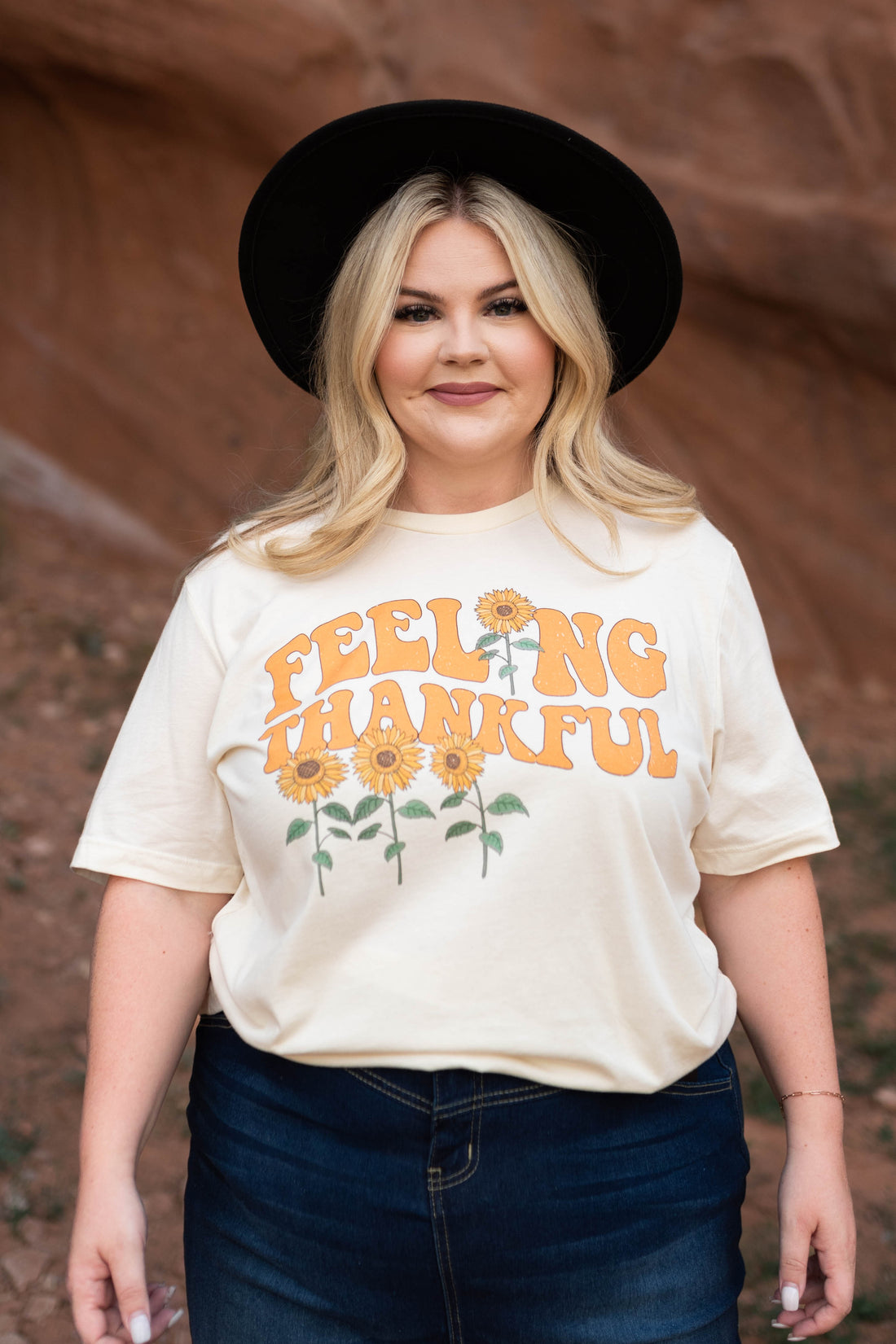 Feeling Thankful Ivory Tee