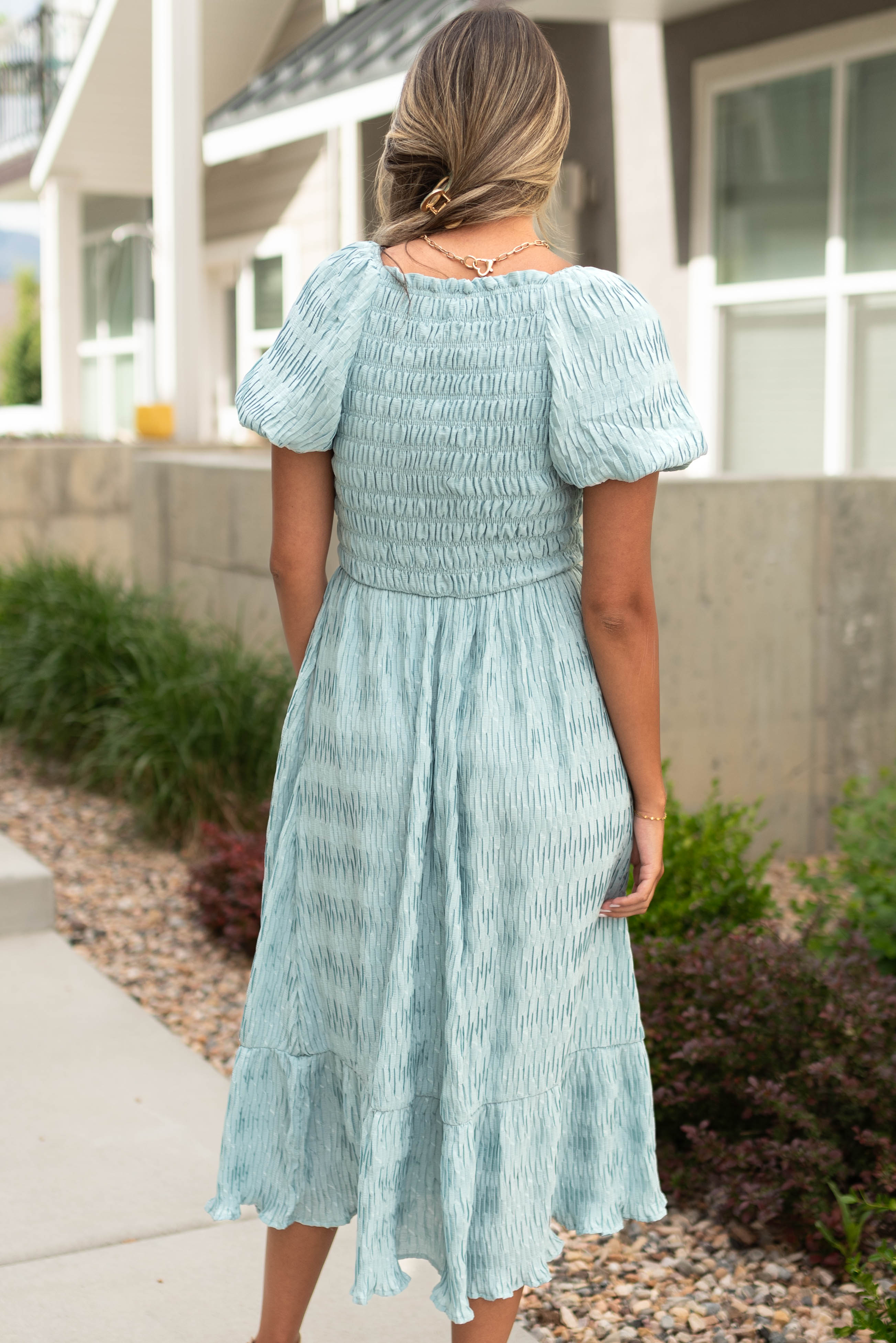 Fiona Seafoam Dress