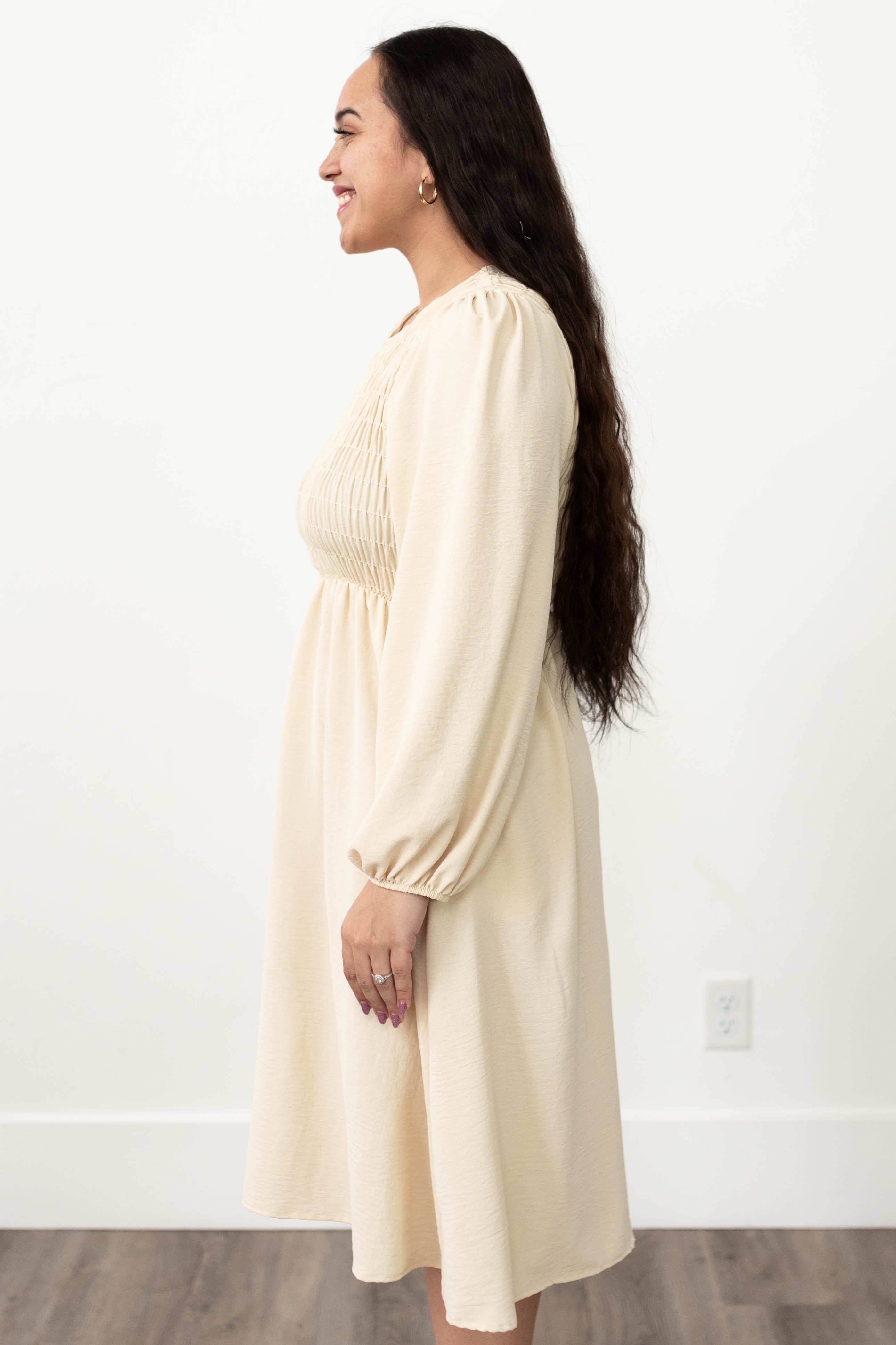 Breesa Cream Dress