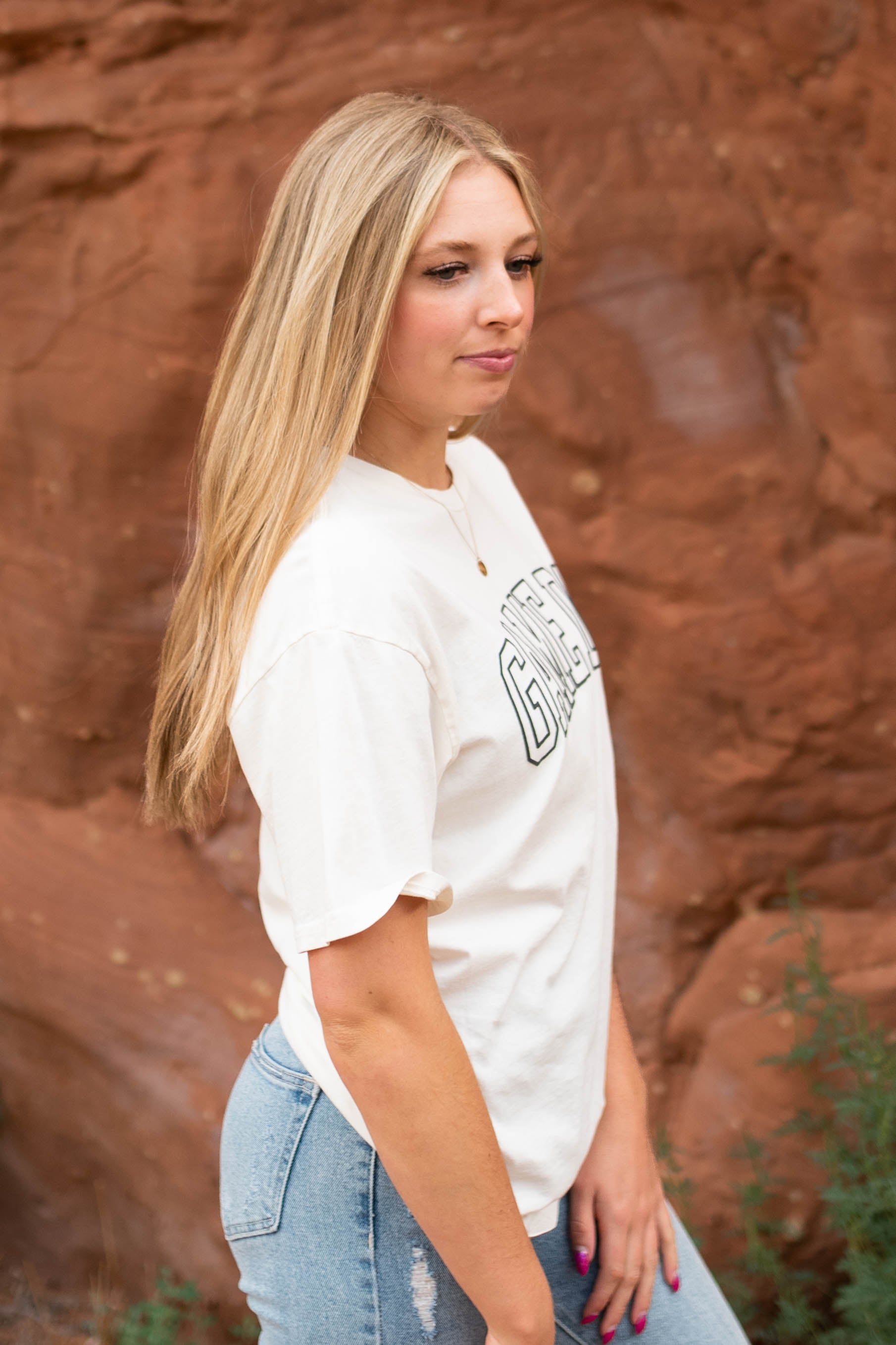 Game Day Cream Tee