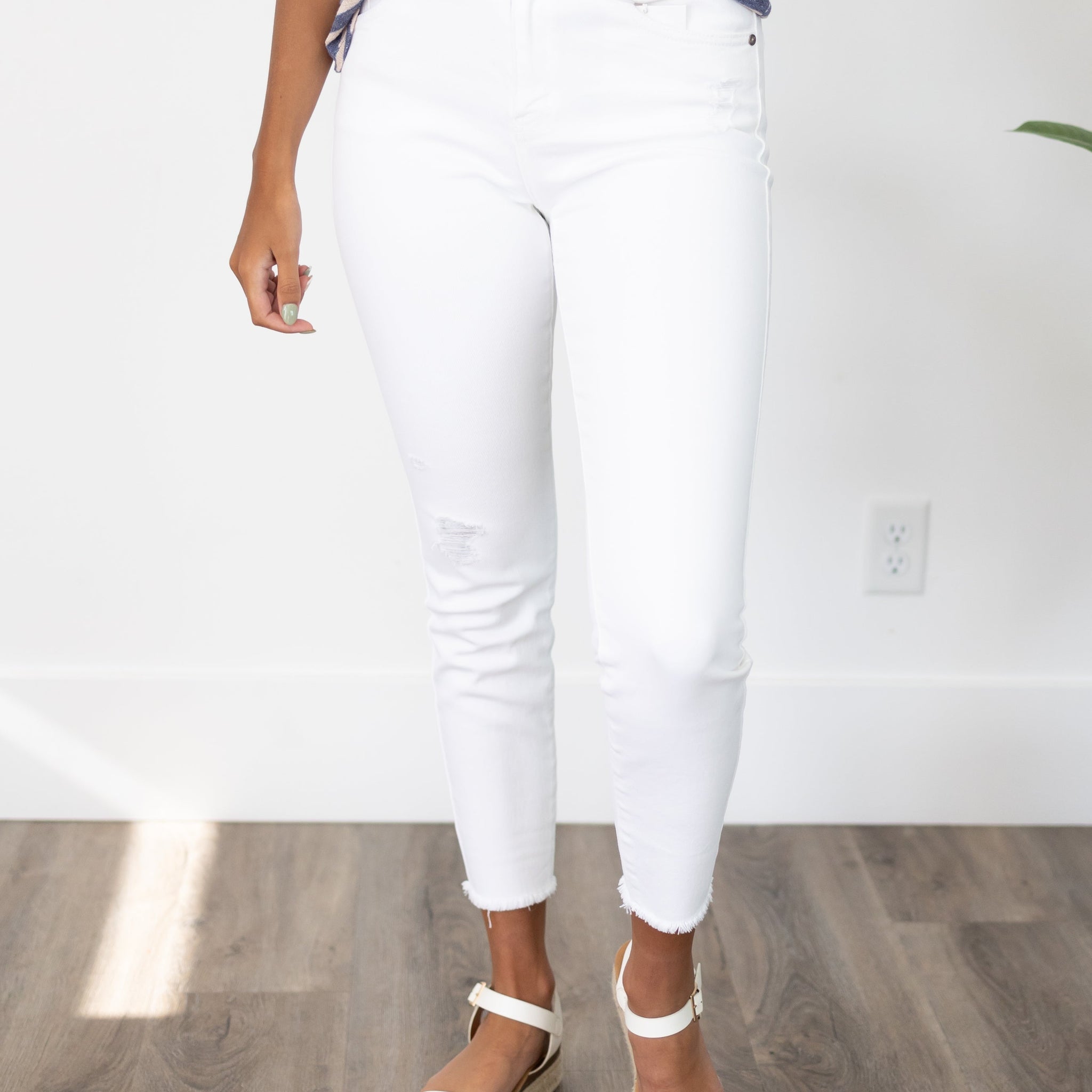 Glendale White Jeans