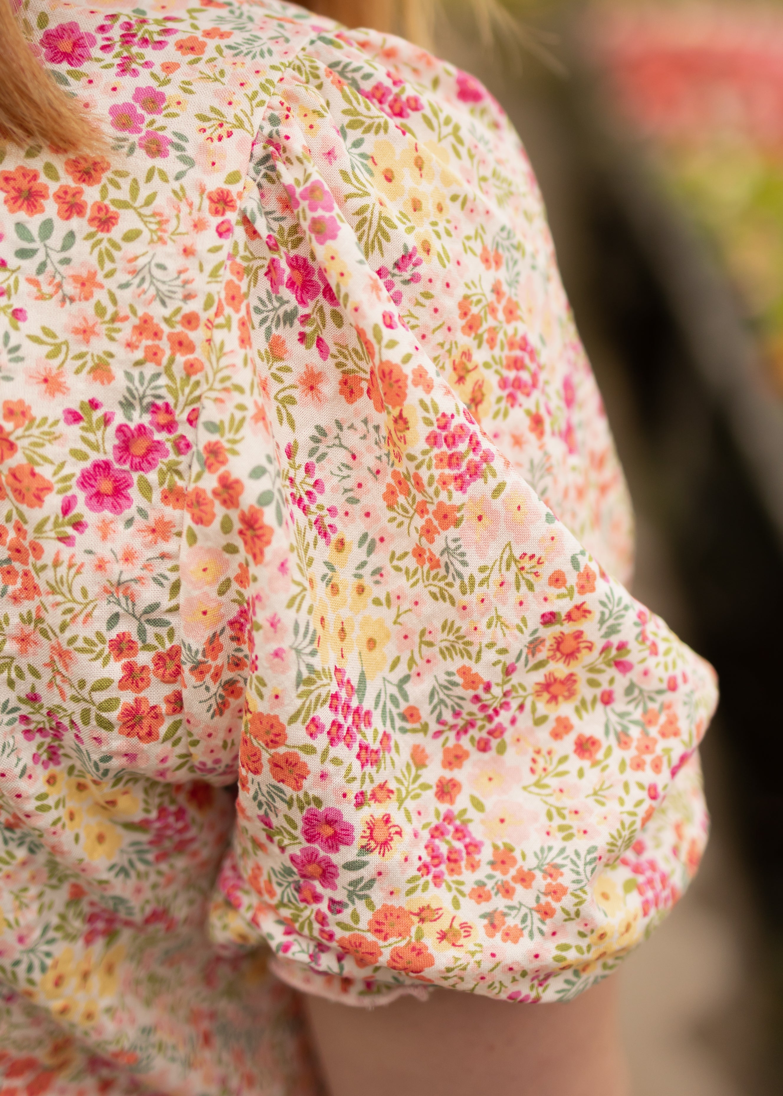Hannah Pink Floral Top