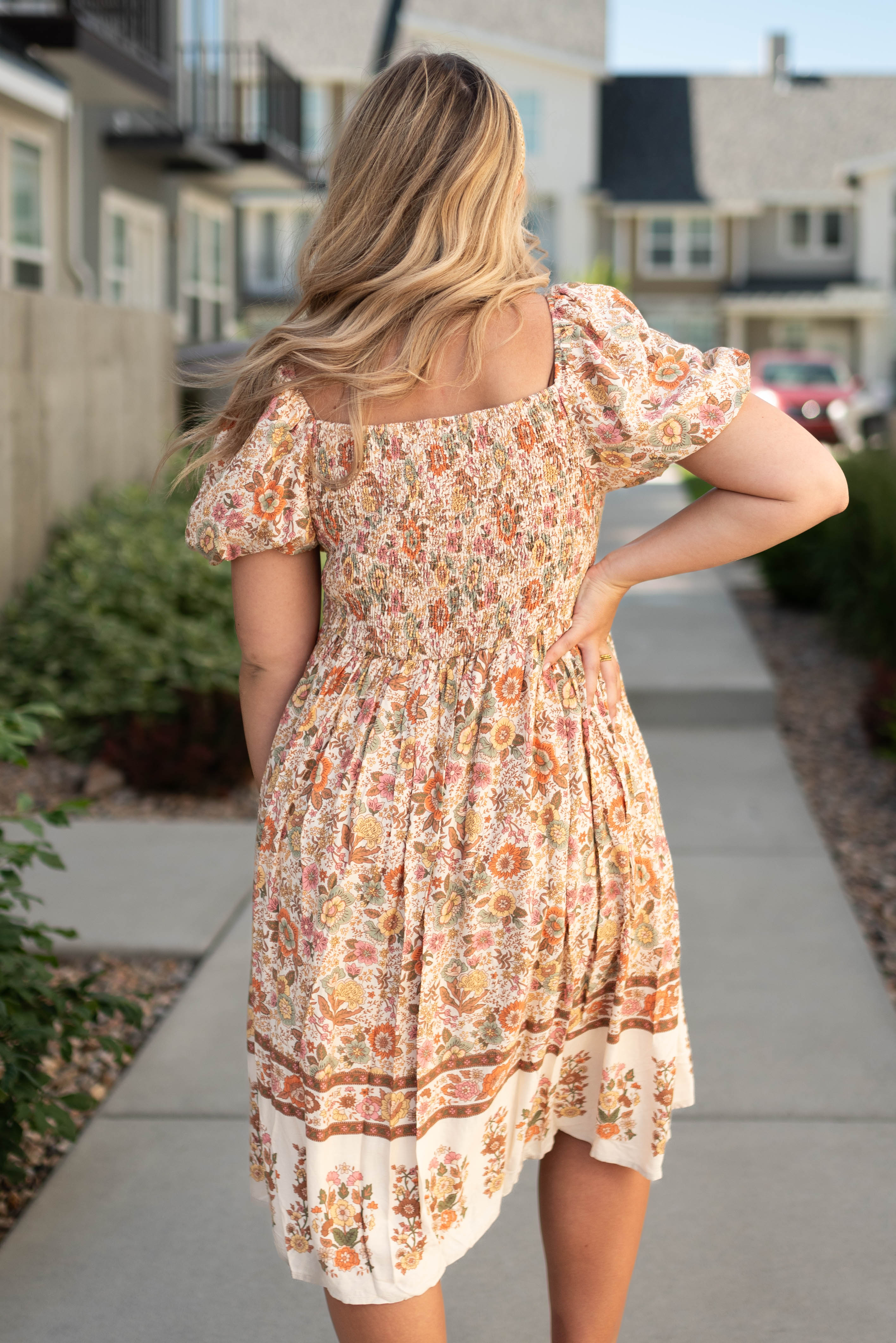 Hannah Taupe Dress