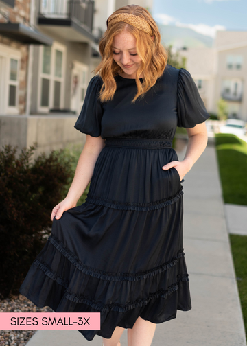 Hartley Deep Navy Dress