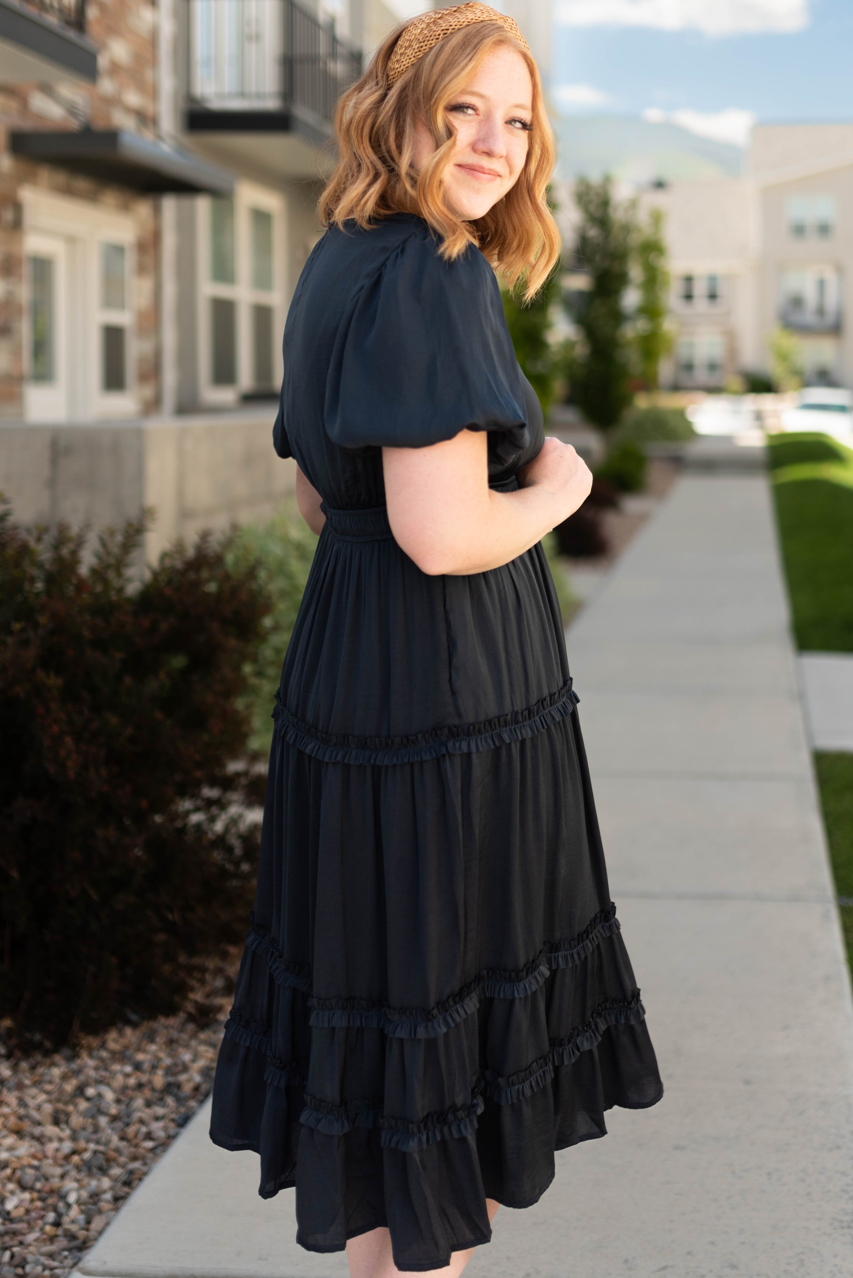 Hartley Deep Navy Dress