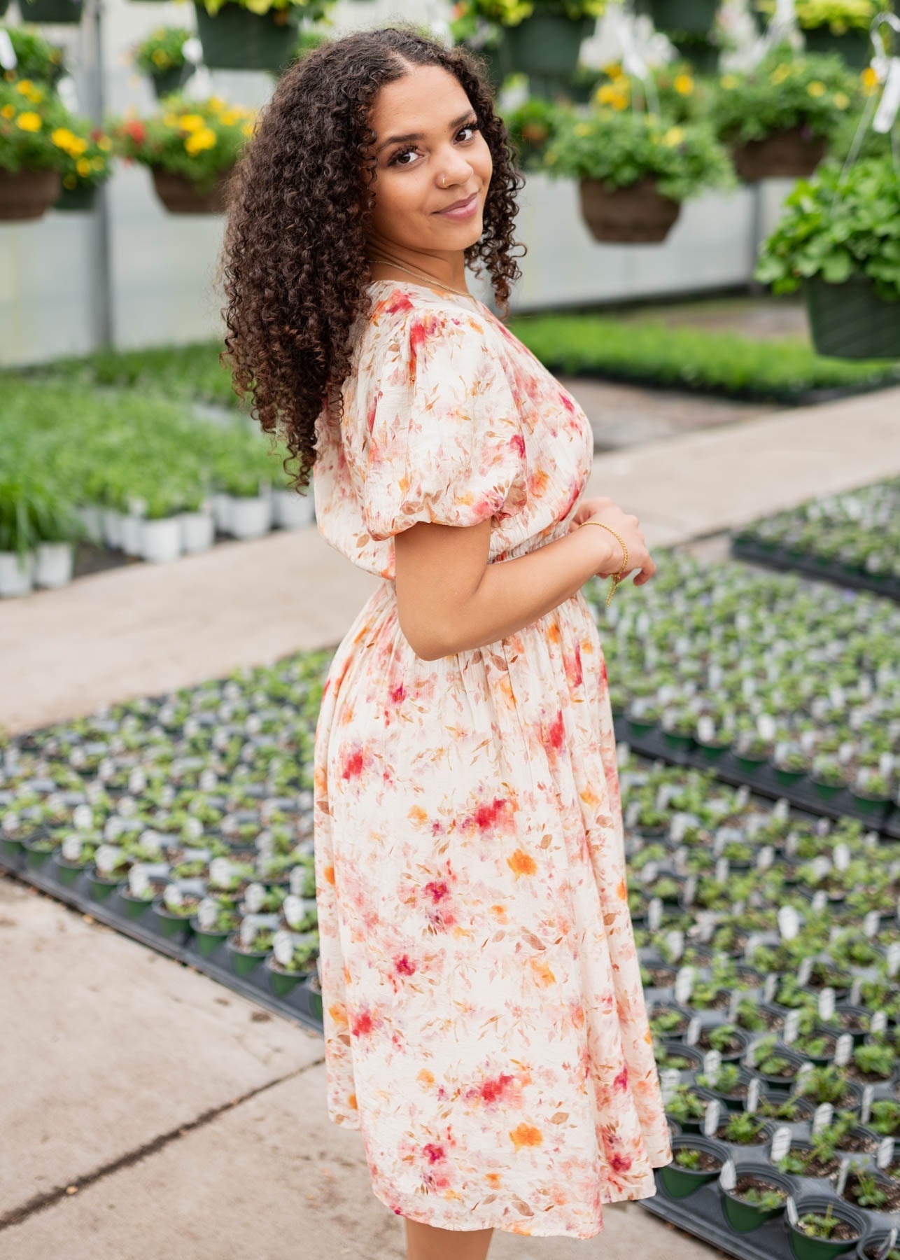 Haven Multi Floral Printed Dress